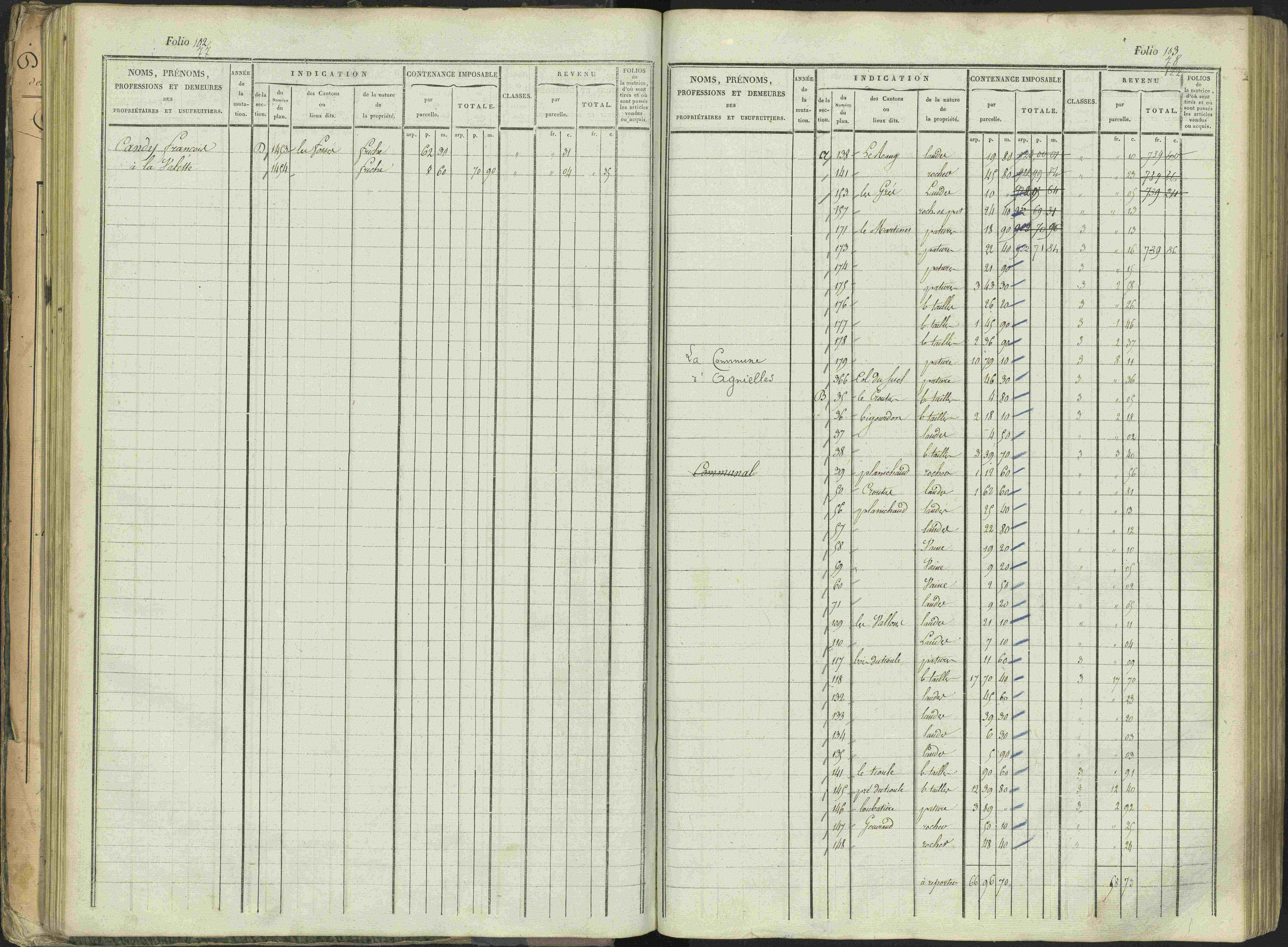 Aspres-sur-Buëch - 3 P 103/1 - 3 P 103/1 - Matrice. 