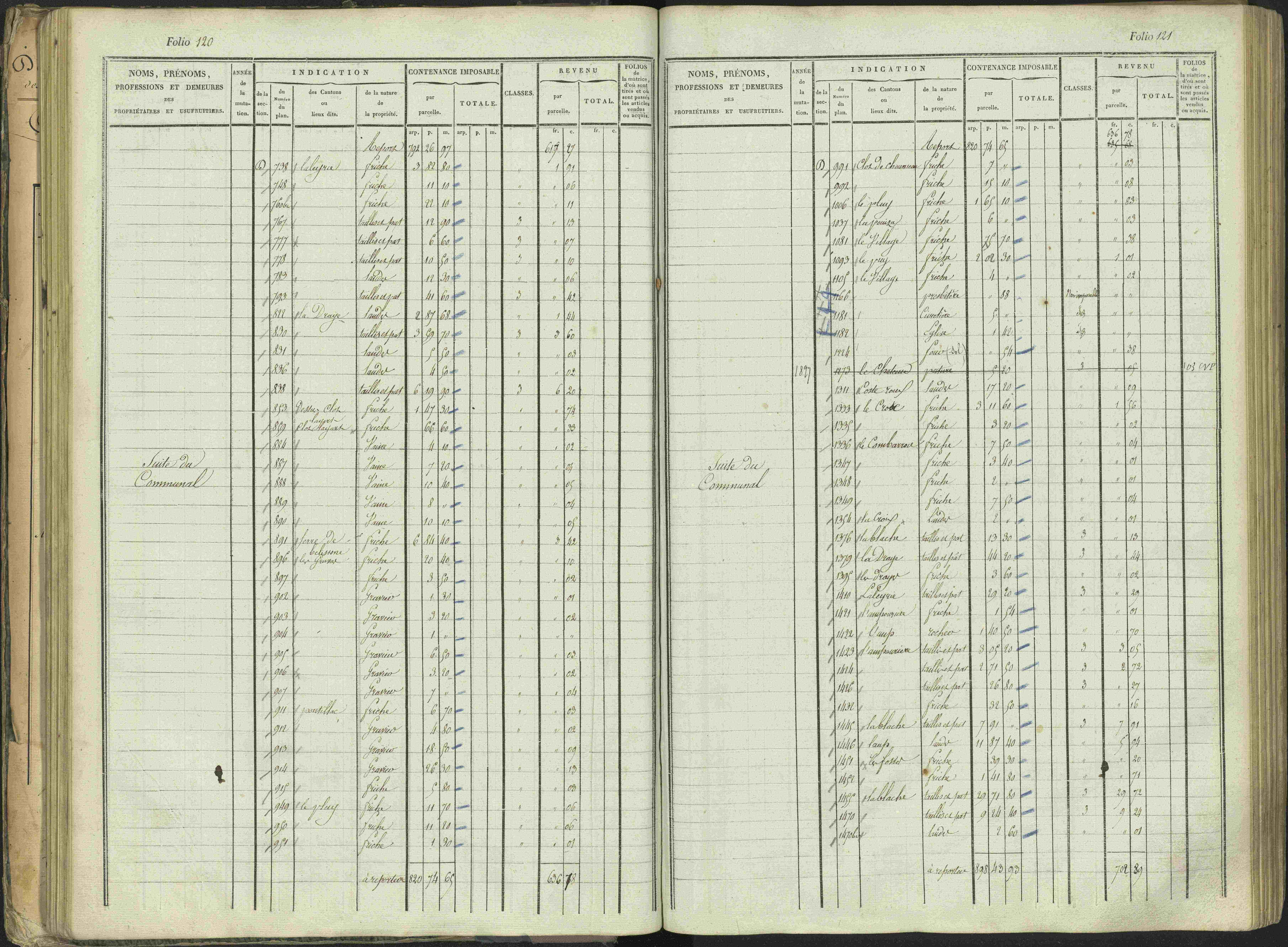 Aspres-sur-Buëch - 3 P 103/1 - 3 P 103/1 - Matrice. 