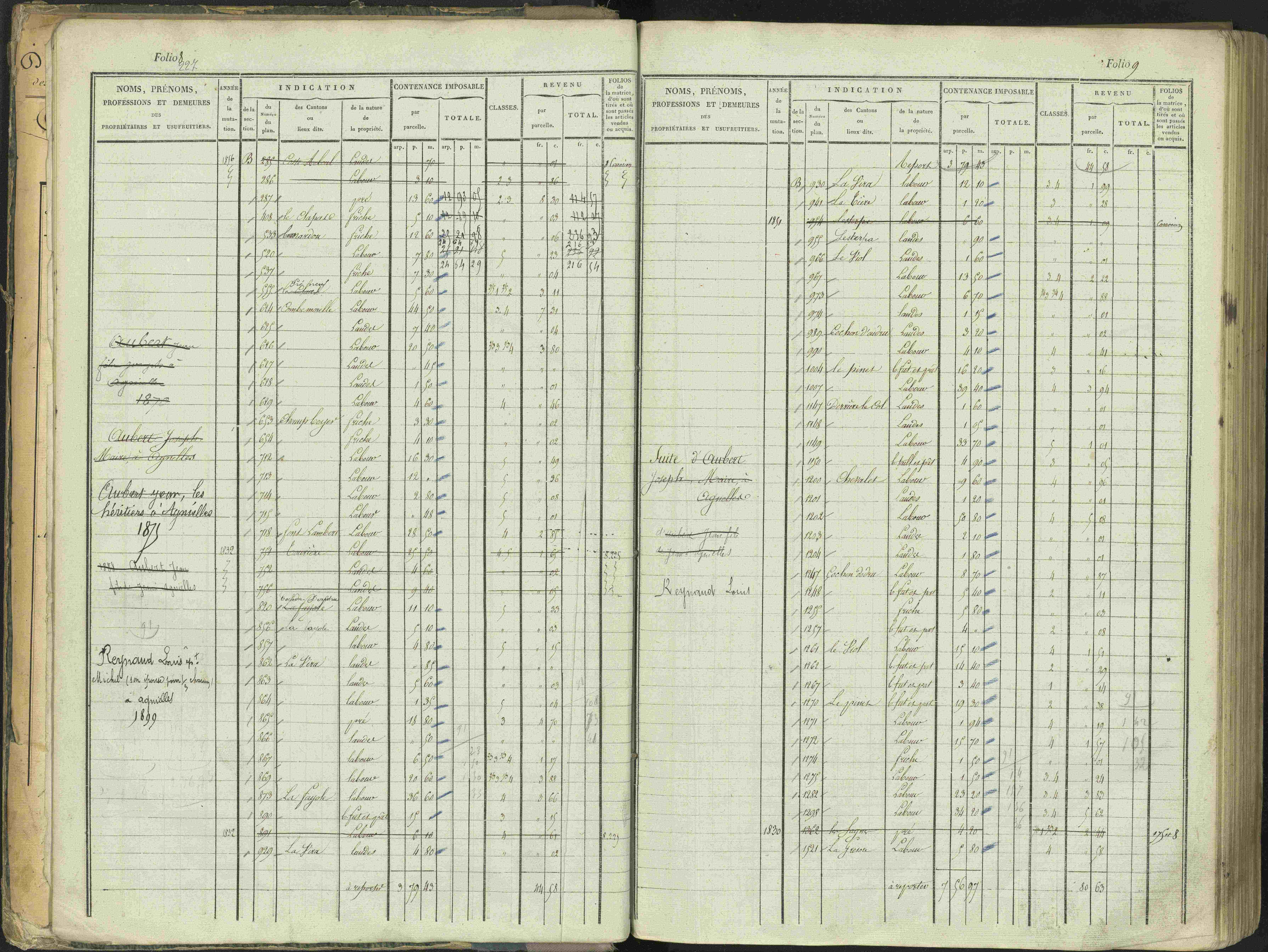 Aspres-sur-Buëch - 3 P 103/1 - 3 P 103/1 - Matrice. 