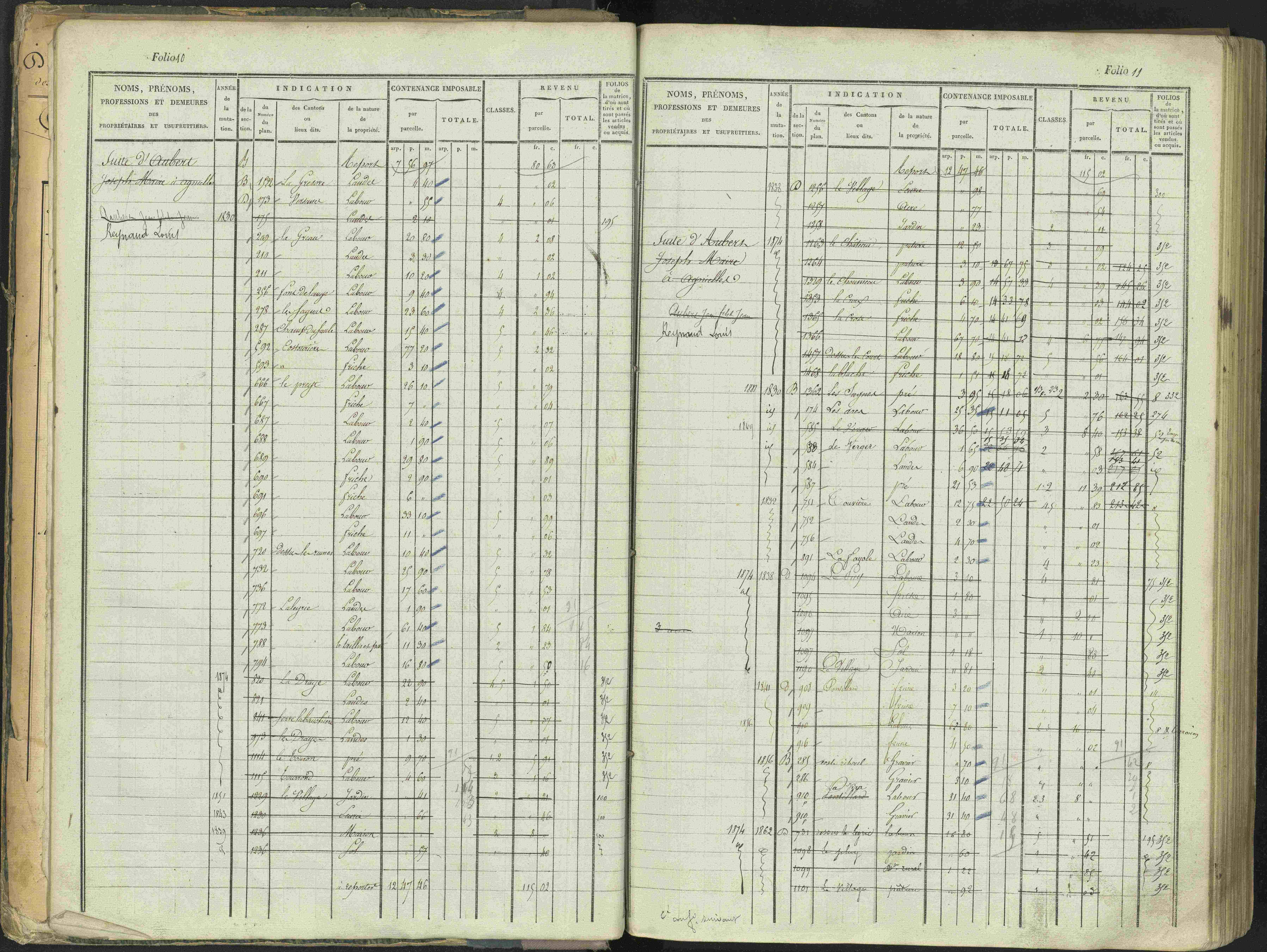Aspres-sur-Buëch - 3 P 103/1 - 3 P 103/1 - Matrice. 