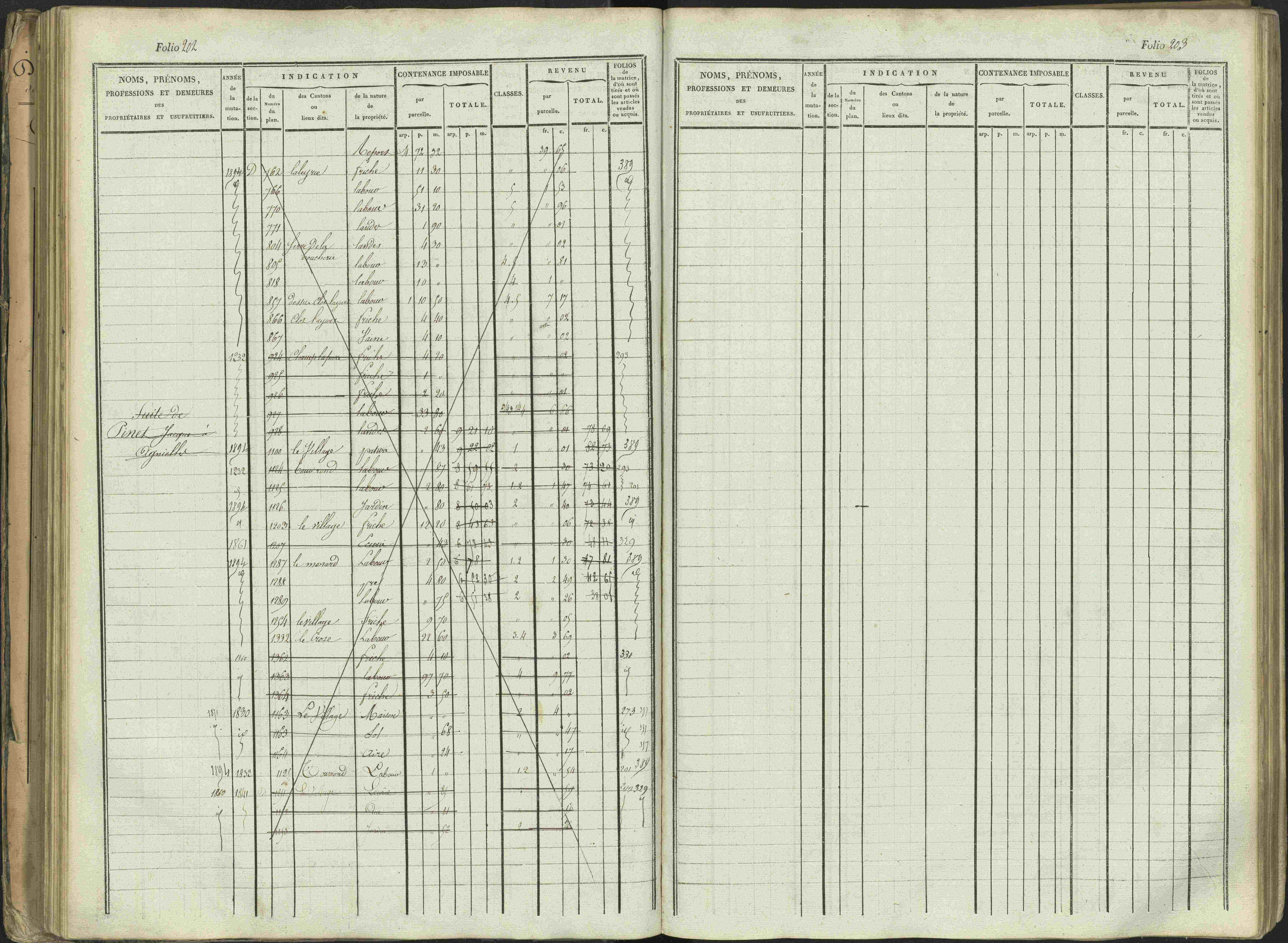Aspres-sur-Buëch - 3 P 103/1 - 3 P 103/1 - Matrice. 