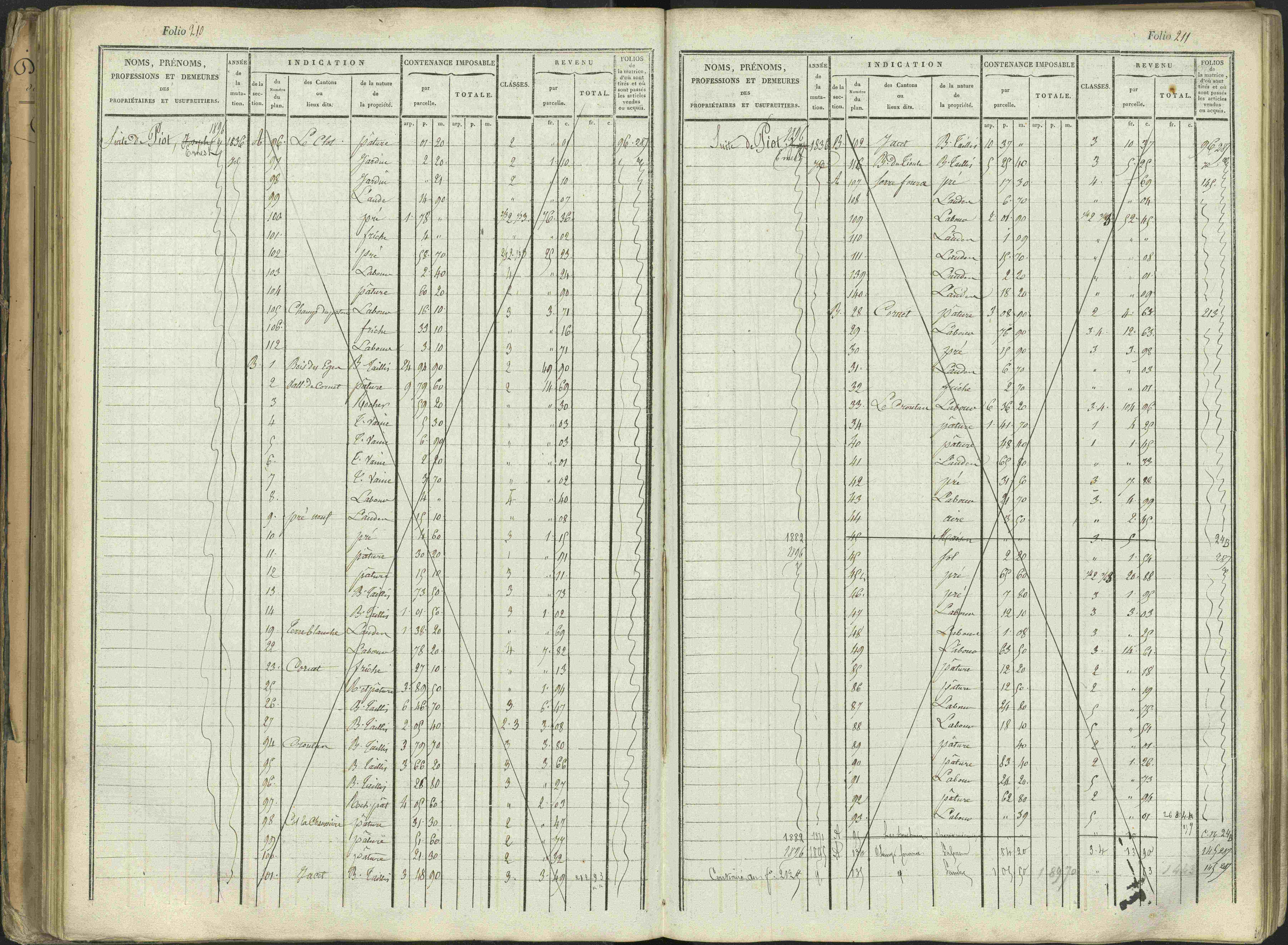 Aspres-sur-Buëch - 3 P 103/1 - 3 P 103/1 - Matrice. 