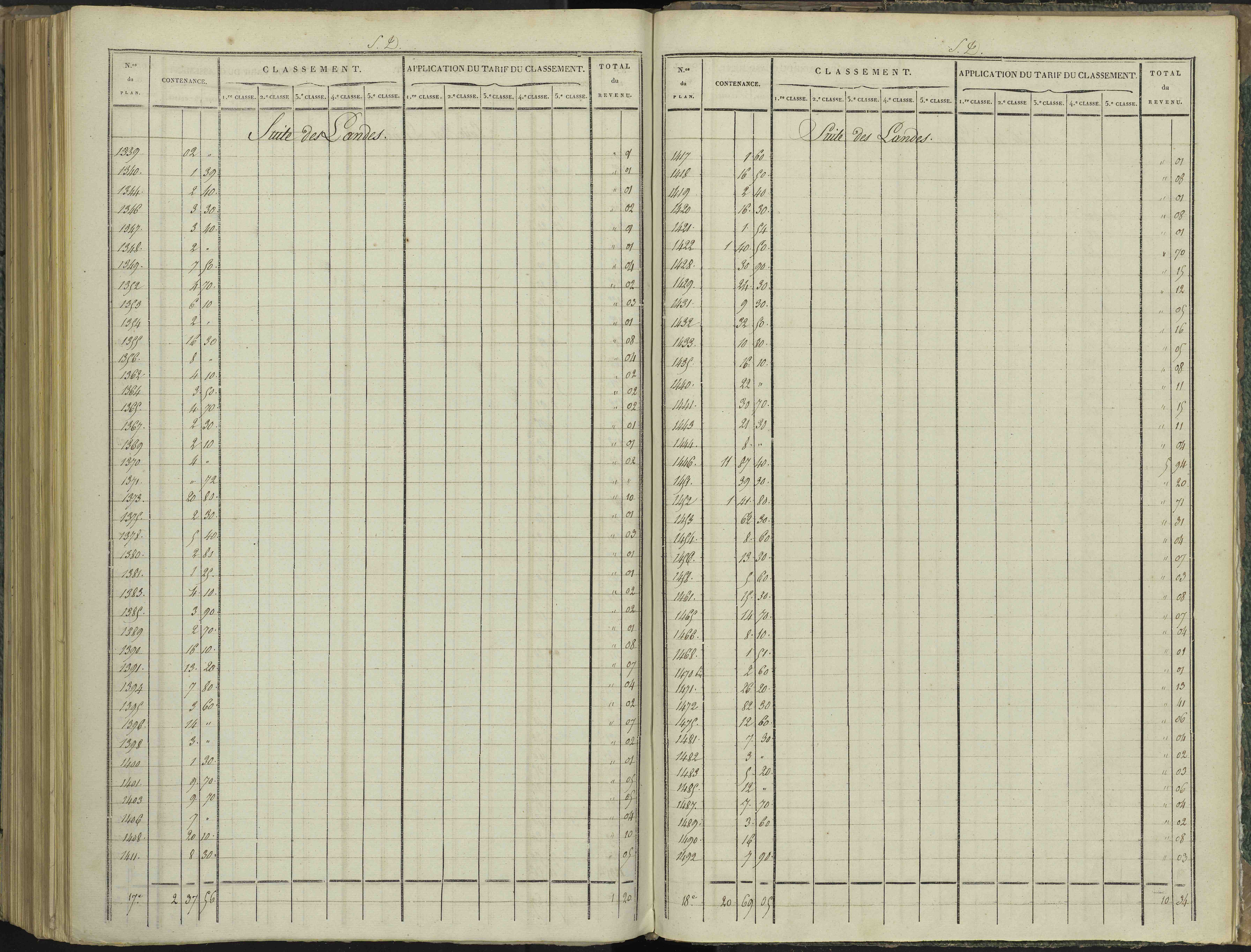 Aspres-sur-Buëch - 3 P 102/8 - 3 P 102/8 - Relevé des numéros de même nature : section D 