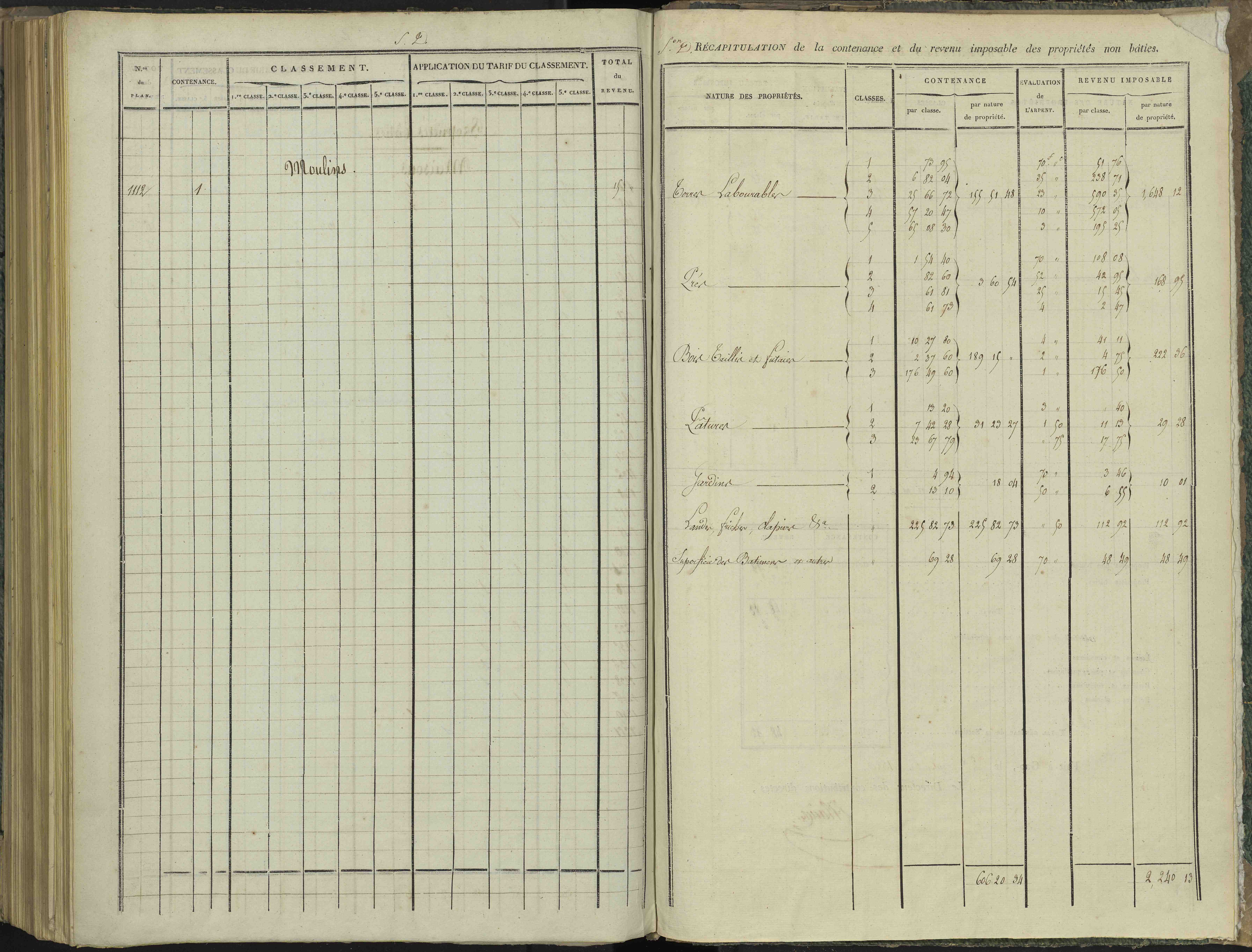 Aspres-sur-Buëch - 3 P 102/8 - 3 P 102/8 - Relevé des numéros de même nature : section D 