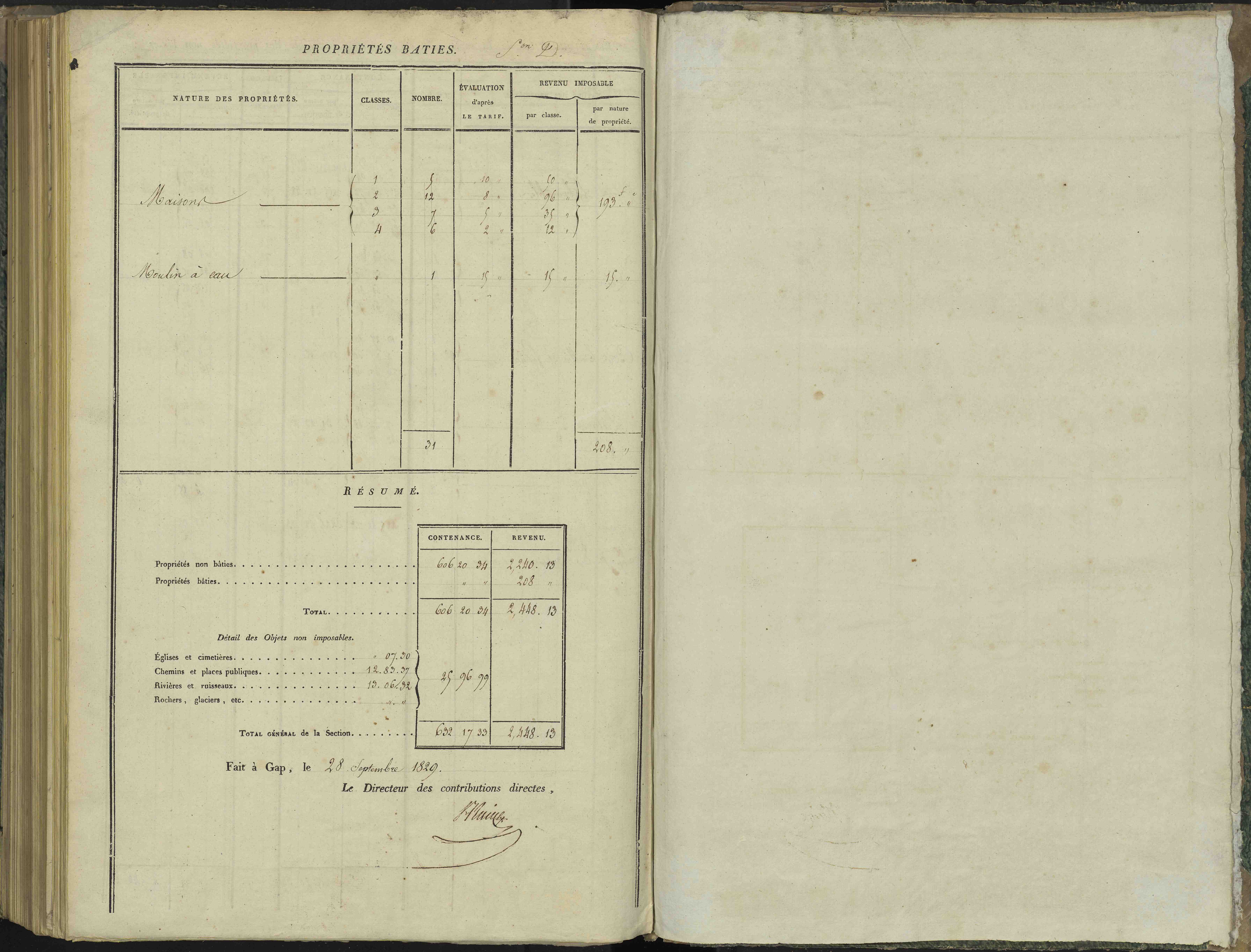 Aspres-sur-Buëch - 3 P 102/8 - 3 P 102/8 - Relevé des numéros de même nature : section D 