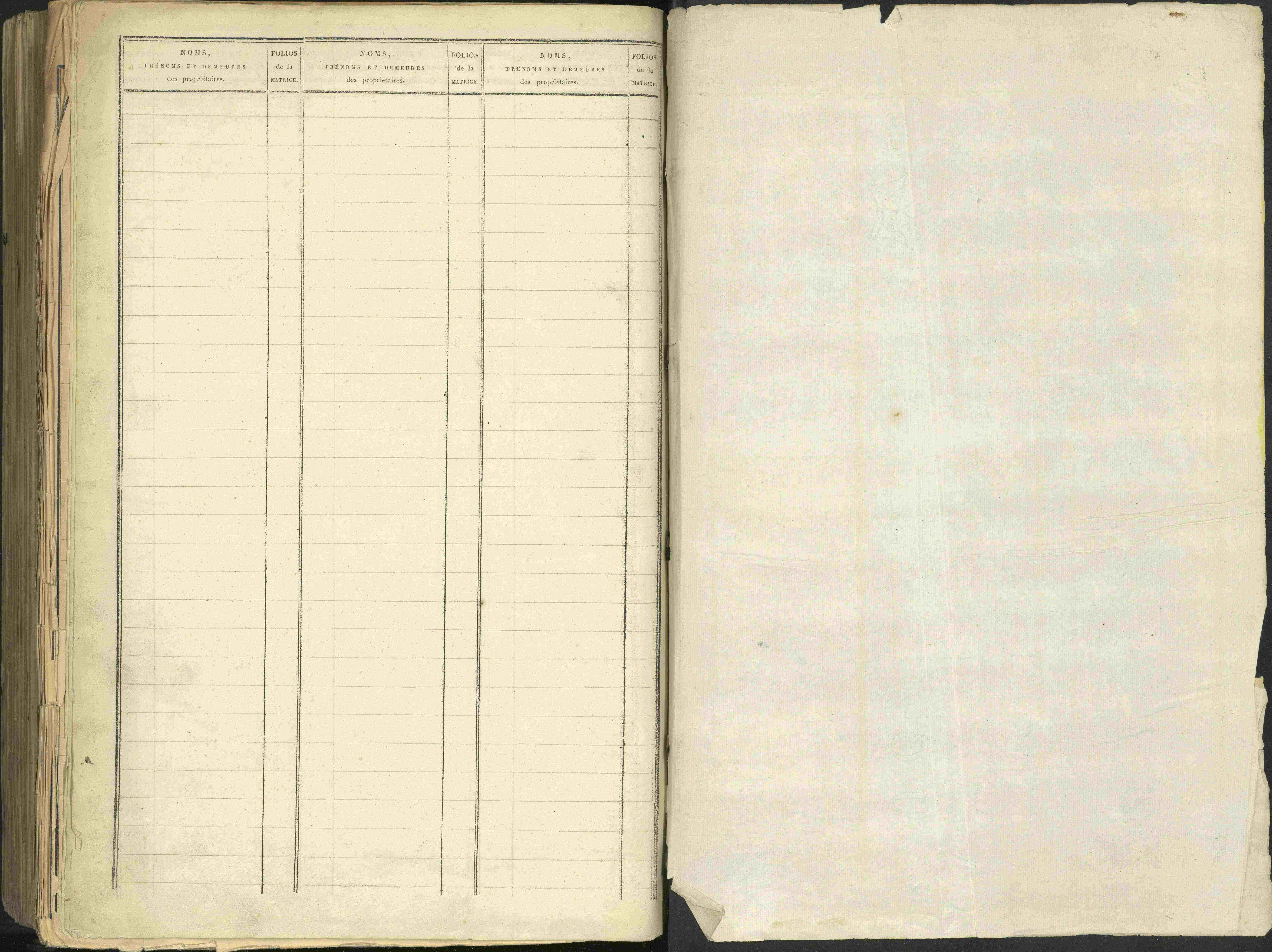 Aspres-sur-Buëch - 3 P 103/2 - 3 P 103/2 - Table alphabétique des propriétaires. 