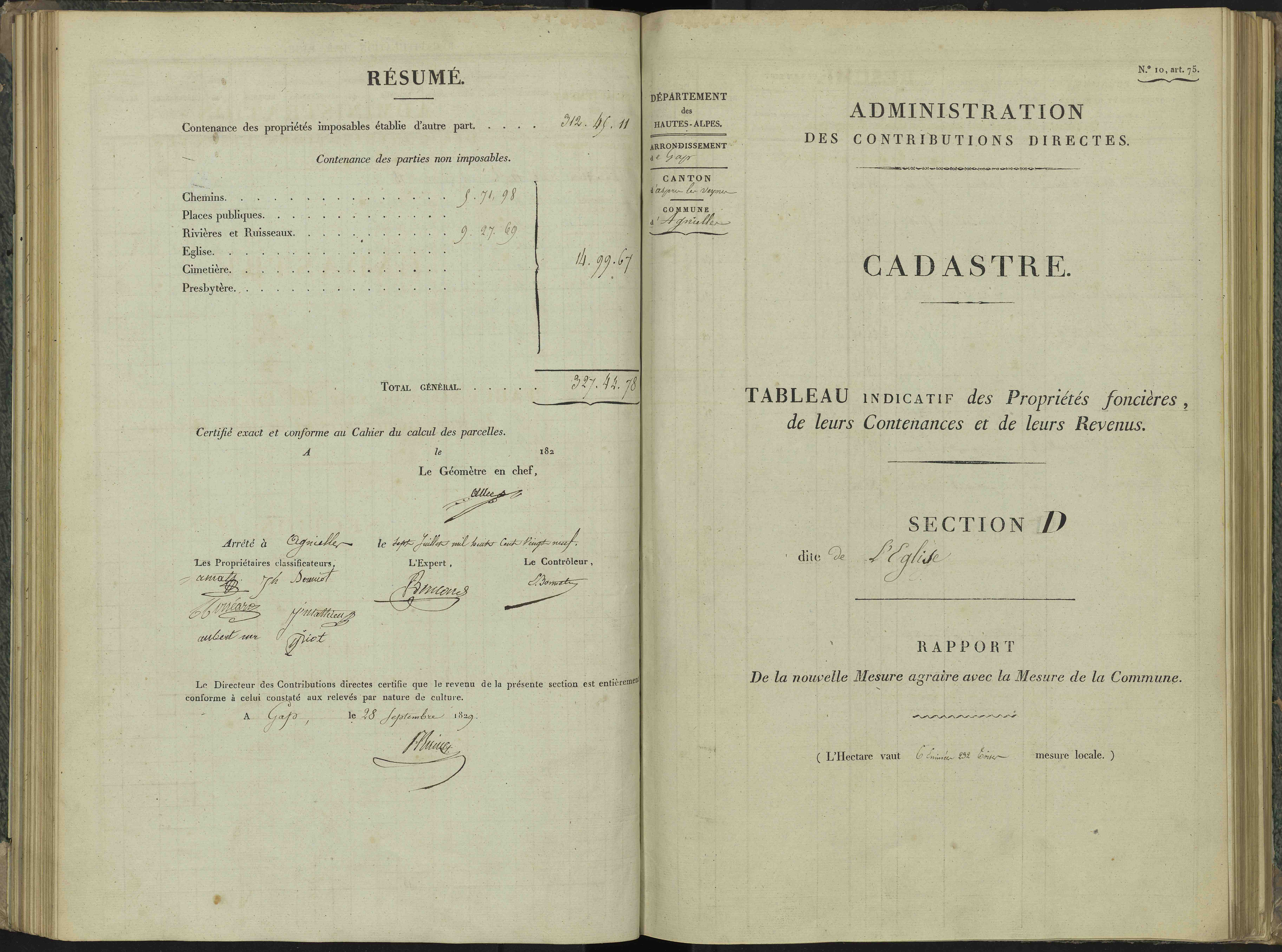 Aspres-sur-Buëch - 3 P 102/3 - 3 P 102/3 - Section C 