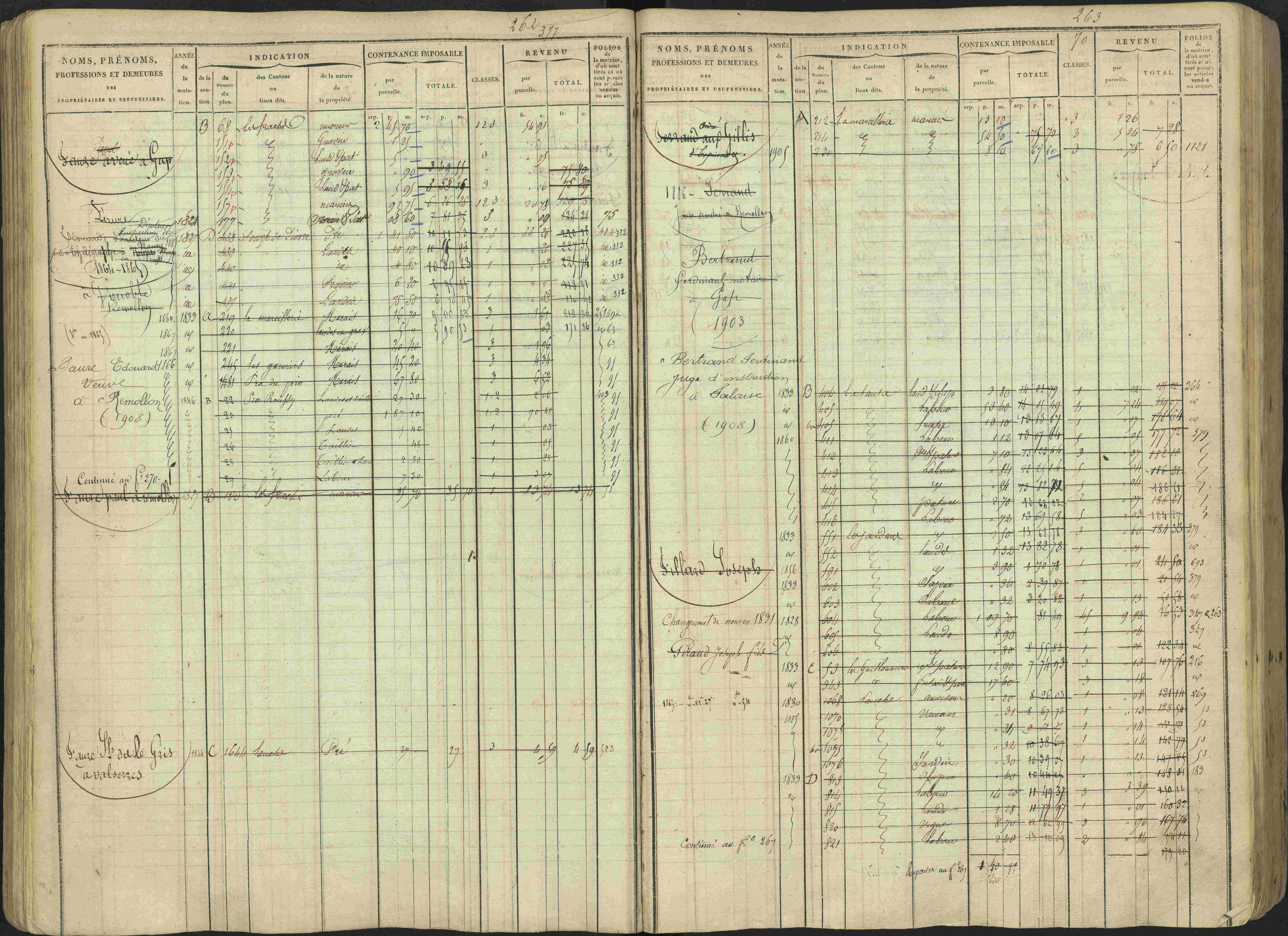 Avançon - 3 P 194/1 - 3 P 194/1 - Matrice, folios 1-772. 