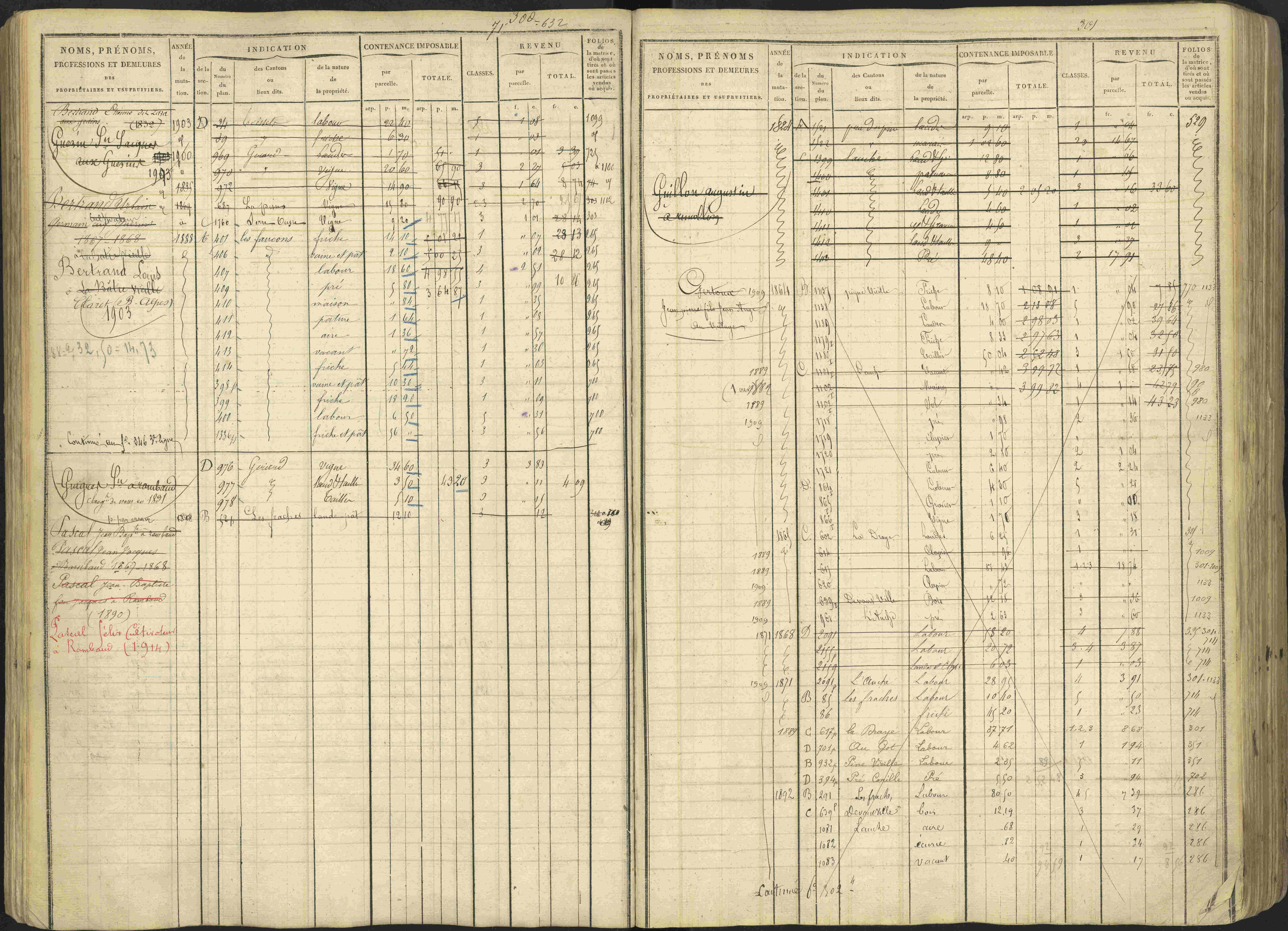 Avançon - 3 P 194/1 - 3 P 194/1 - Matrice, folios 1-772. 