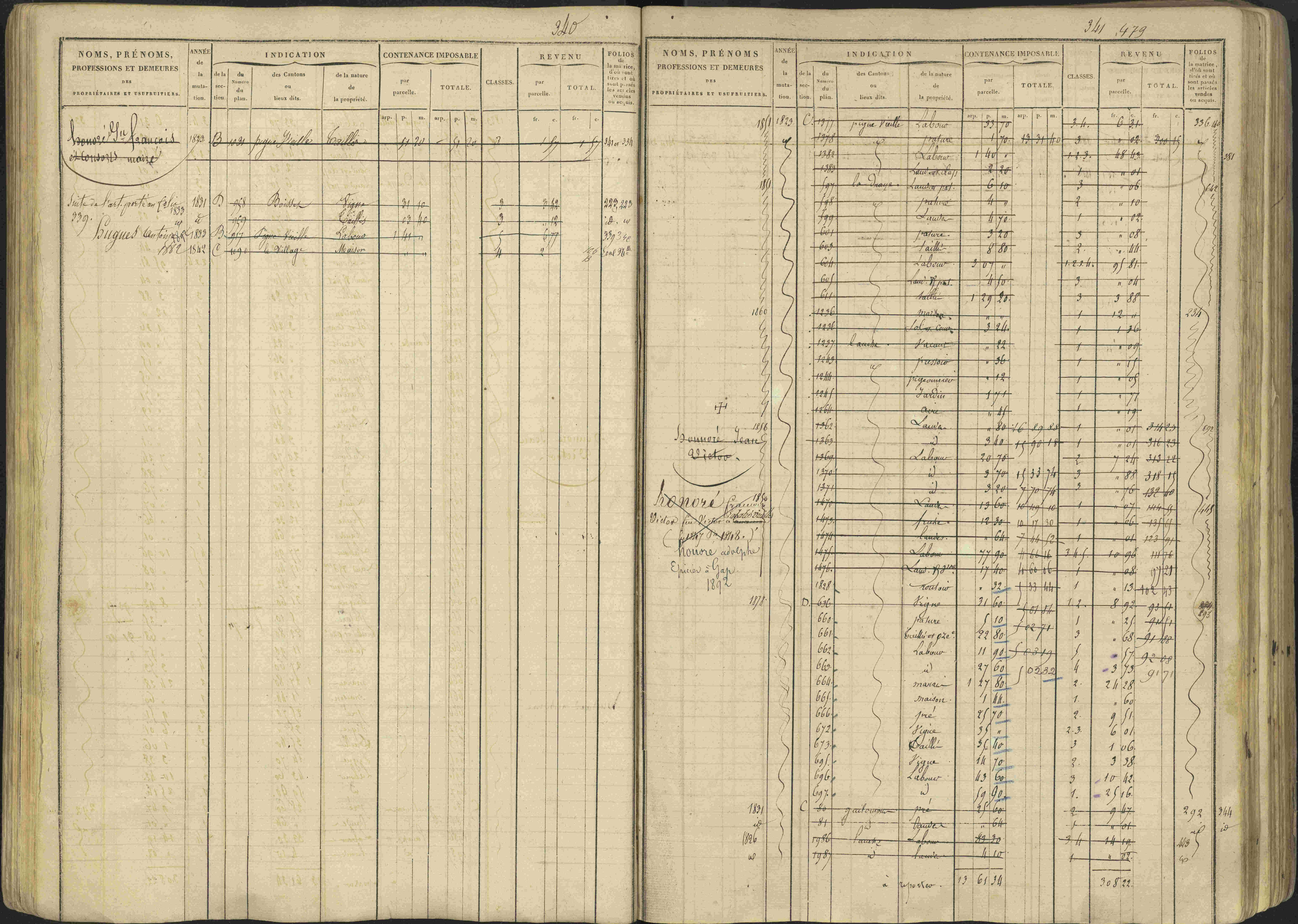 Avançon - 3 P 194/1 - 3 P 194/1 - Matrice, folios 1-772. 