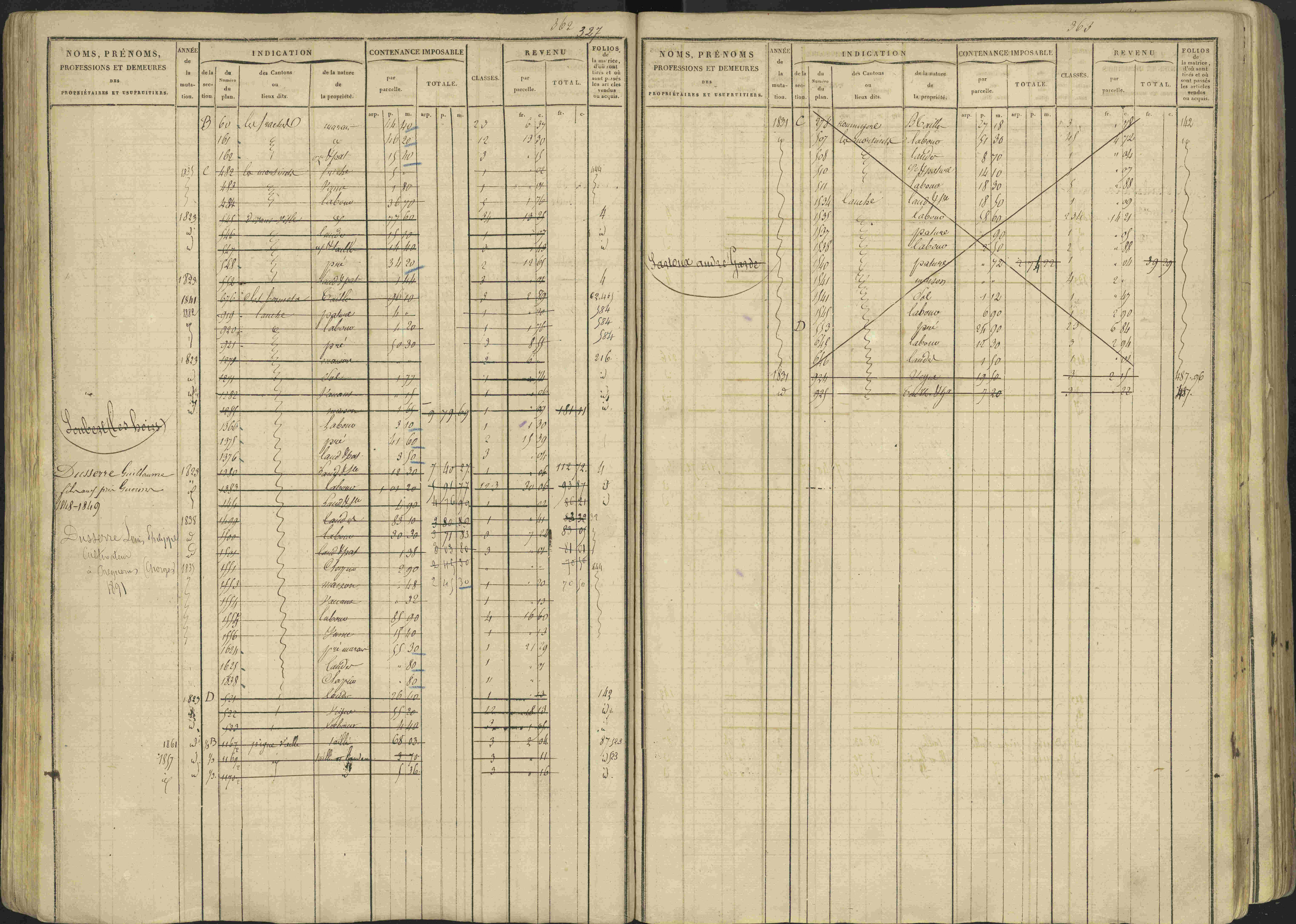 Avançon - 3 P 194/1 - 3 P 194/1 - Matrice, folios 1-772. 