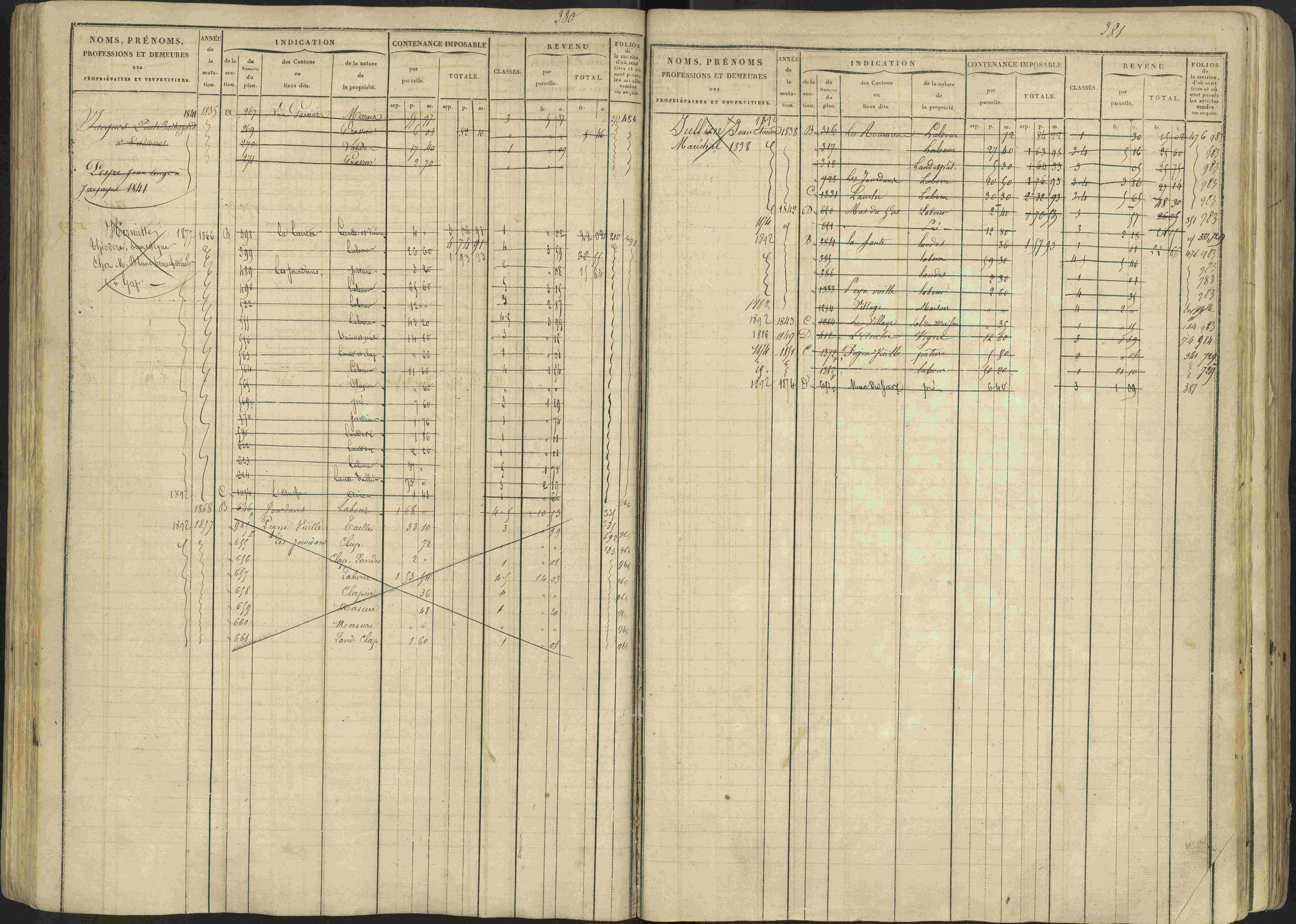 Avançon - 3 P 194/1 - 3 P 194/1 - Matrice, folios 1-772. 
