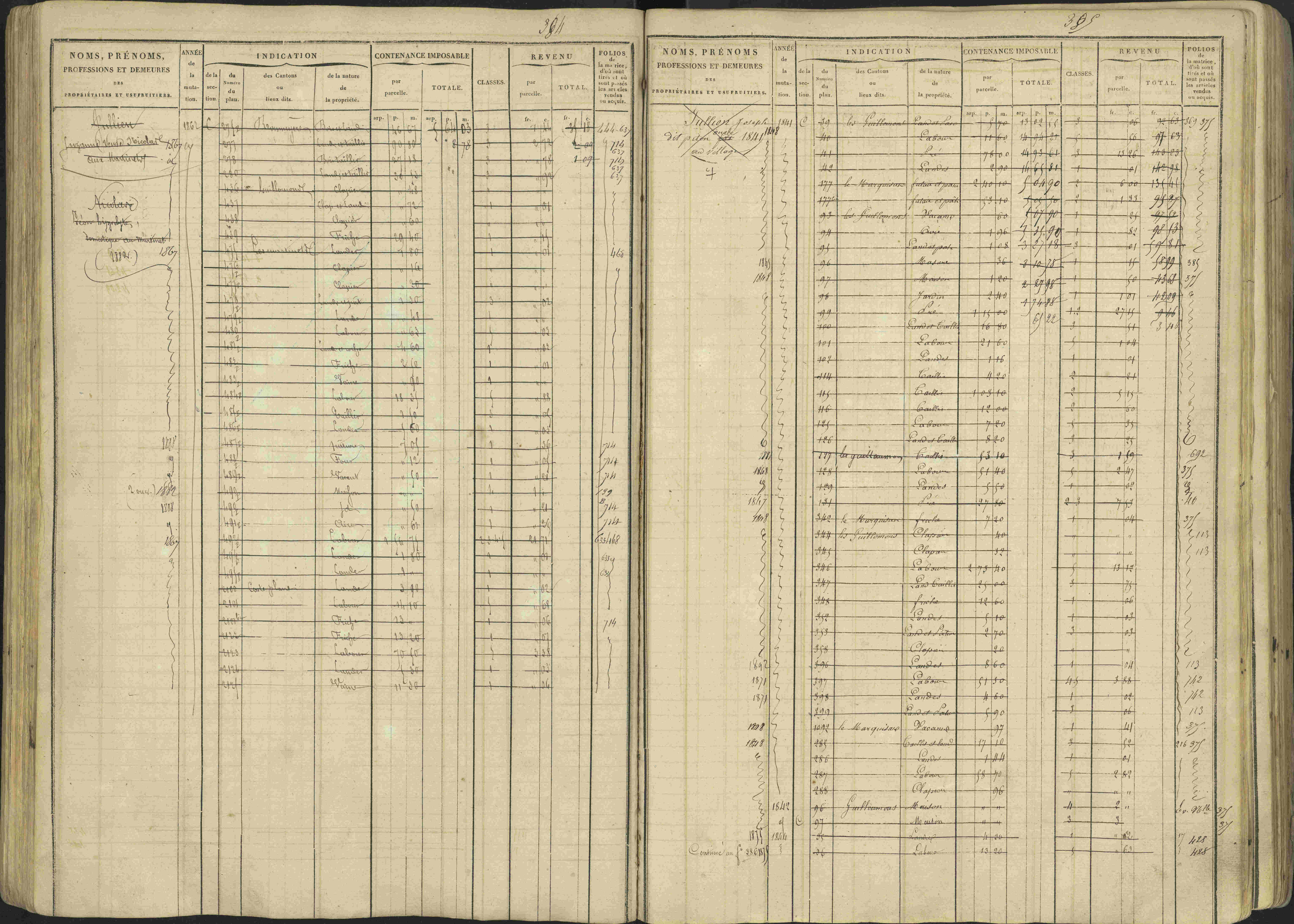 Avançon - 3 P 194/1 - 3 P 194/1 - Matrice, folios 1-772. 