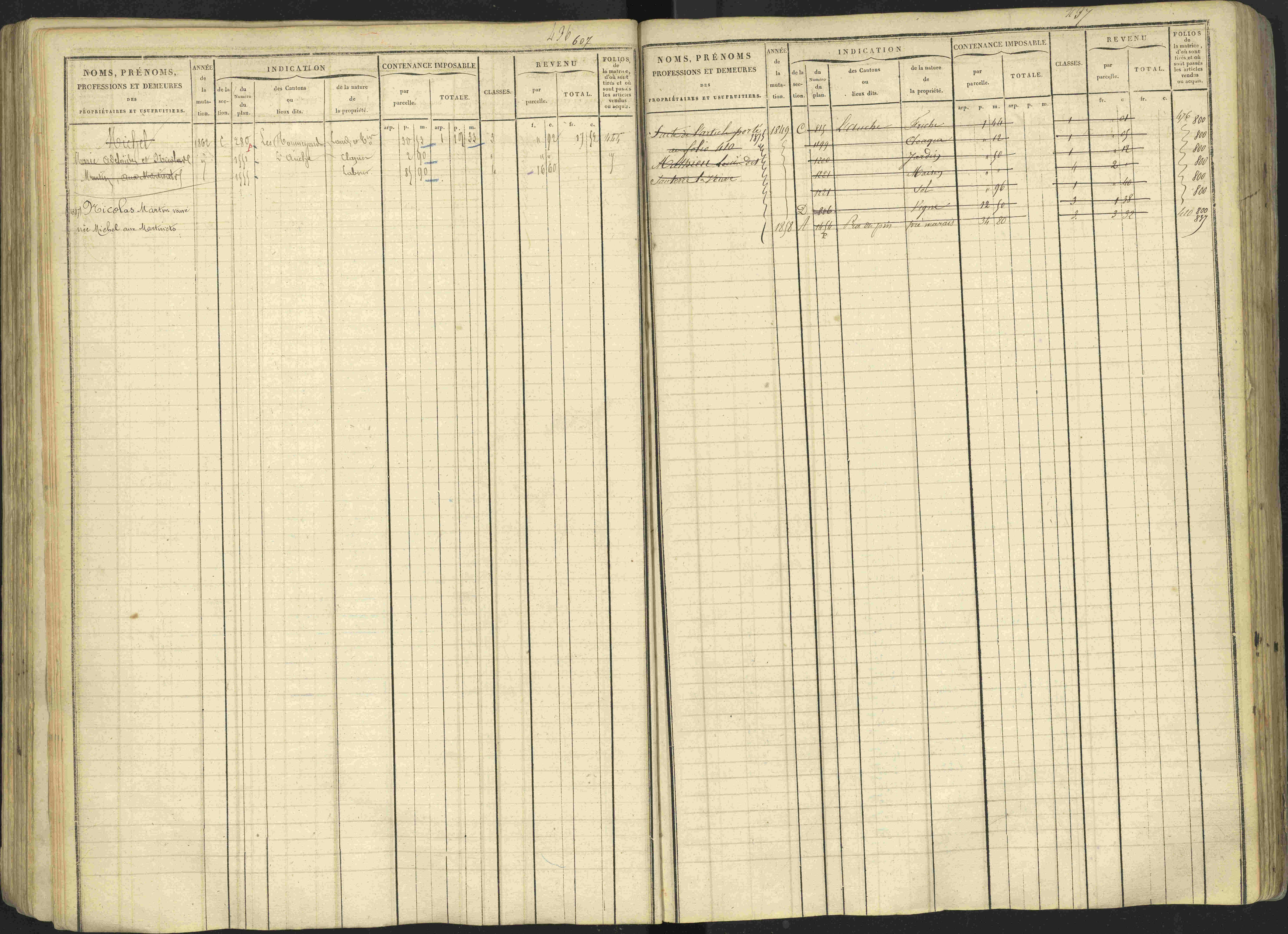 Avançon - 3 P 194/1 - 3 P 194/1 - Matrice, folios 1-772. 