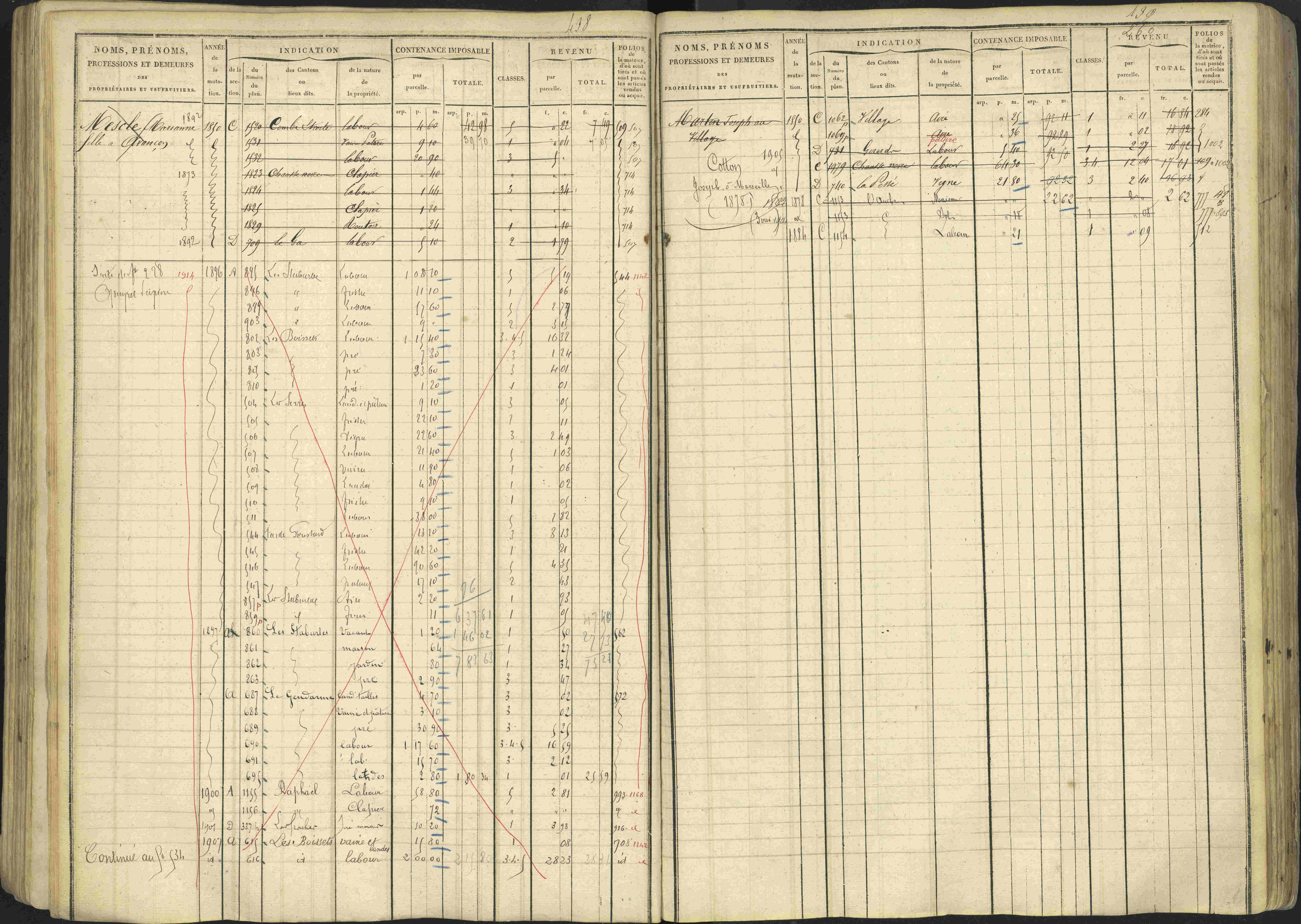Avançon - 3 P 194/1 - 3 P 194/1 - Matrice, folios 1-772. 