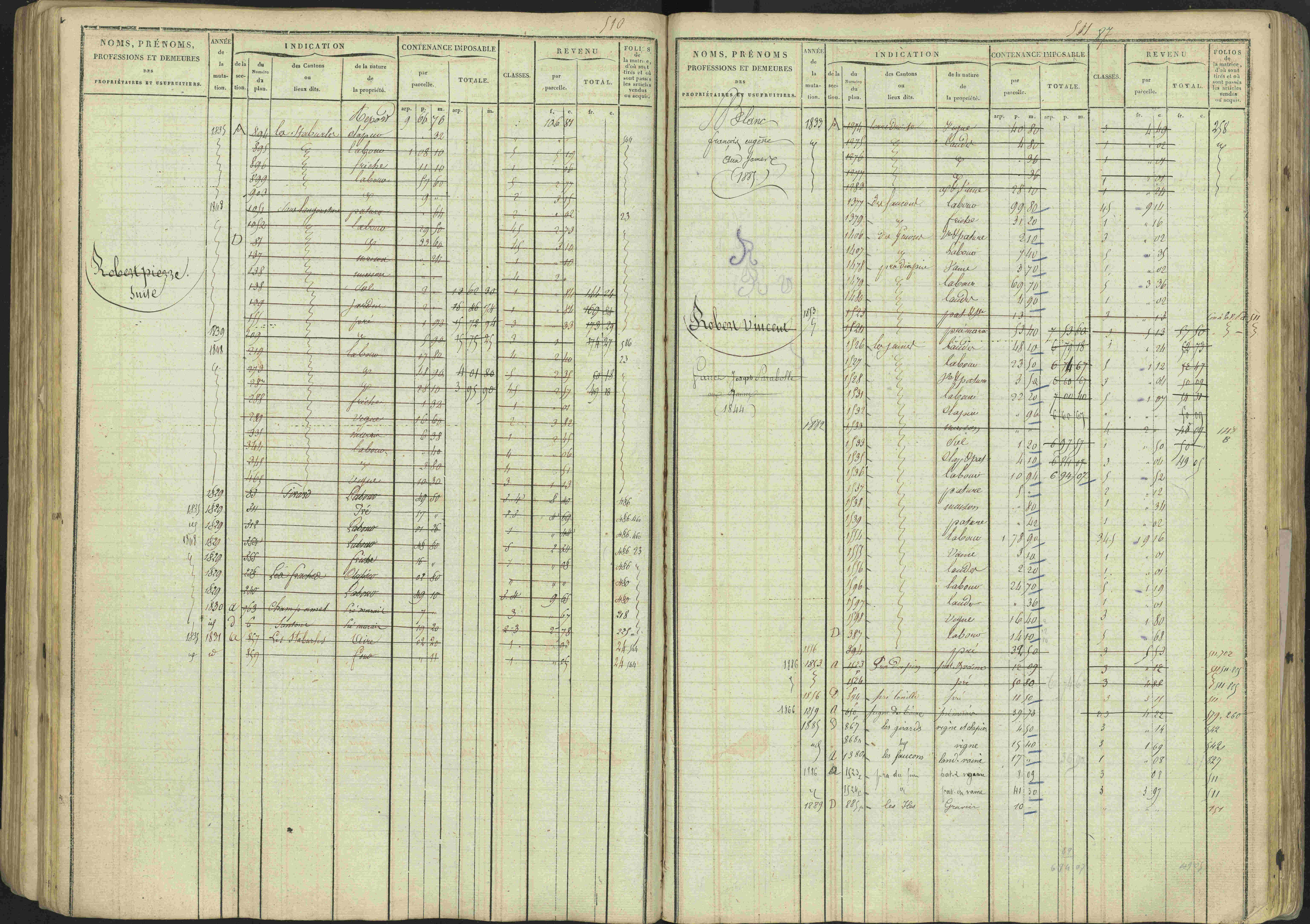 Avançon - 3 P 194/1 - 3 P 194/1 - Matrice, folios 1-772. 