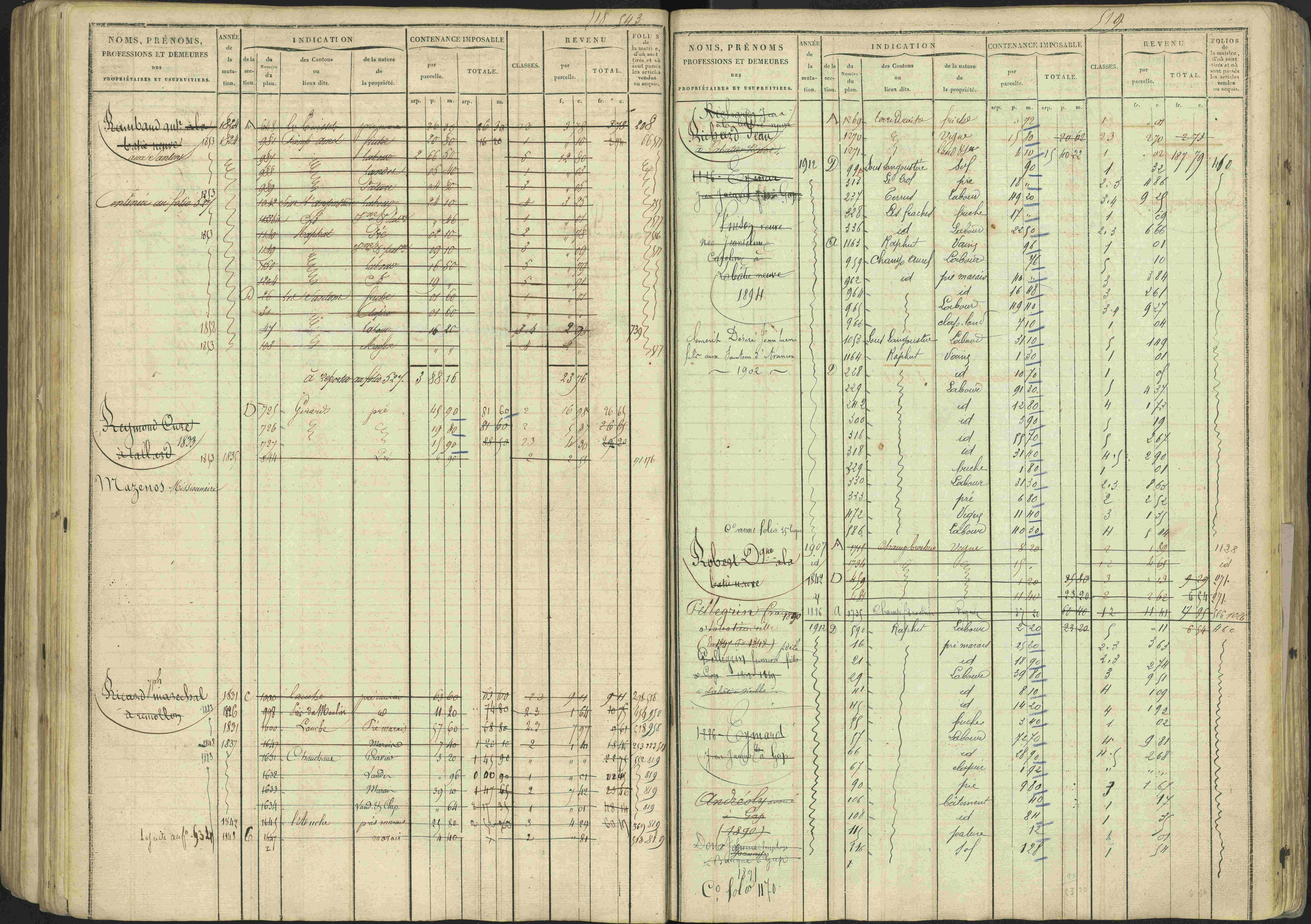 Avançon - 3 P 194/1 - 3 P 194/1 - Matrice, folios 1-772. 