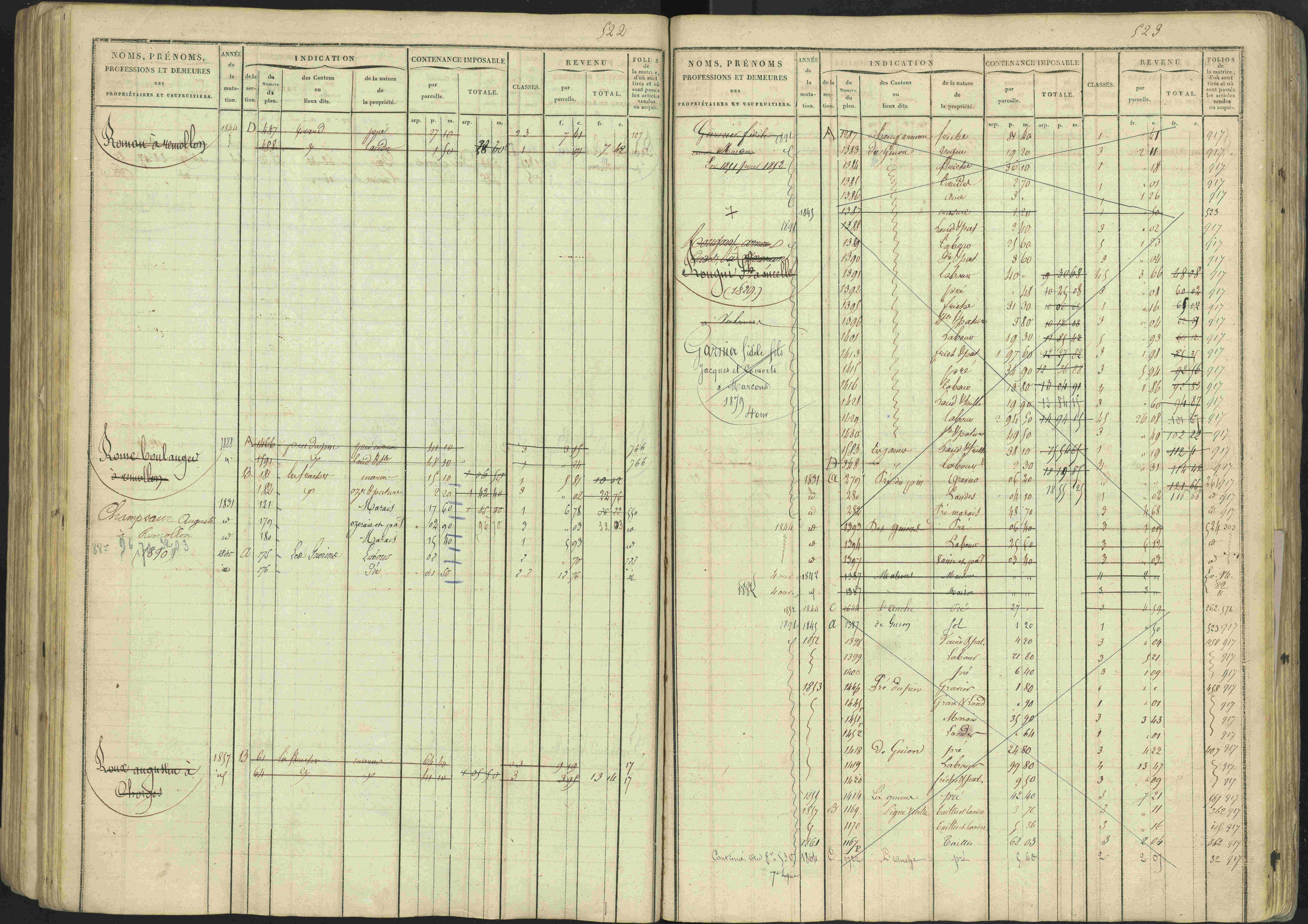 Avançon - 3 P 194/1 - 3 P 194/1 - Matrice, folios 1-772. 