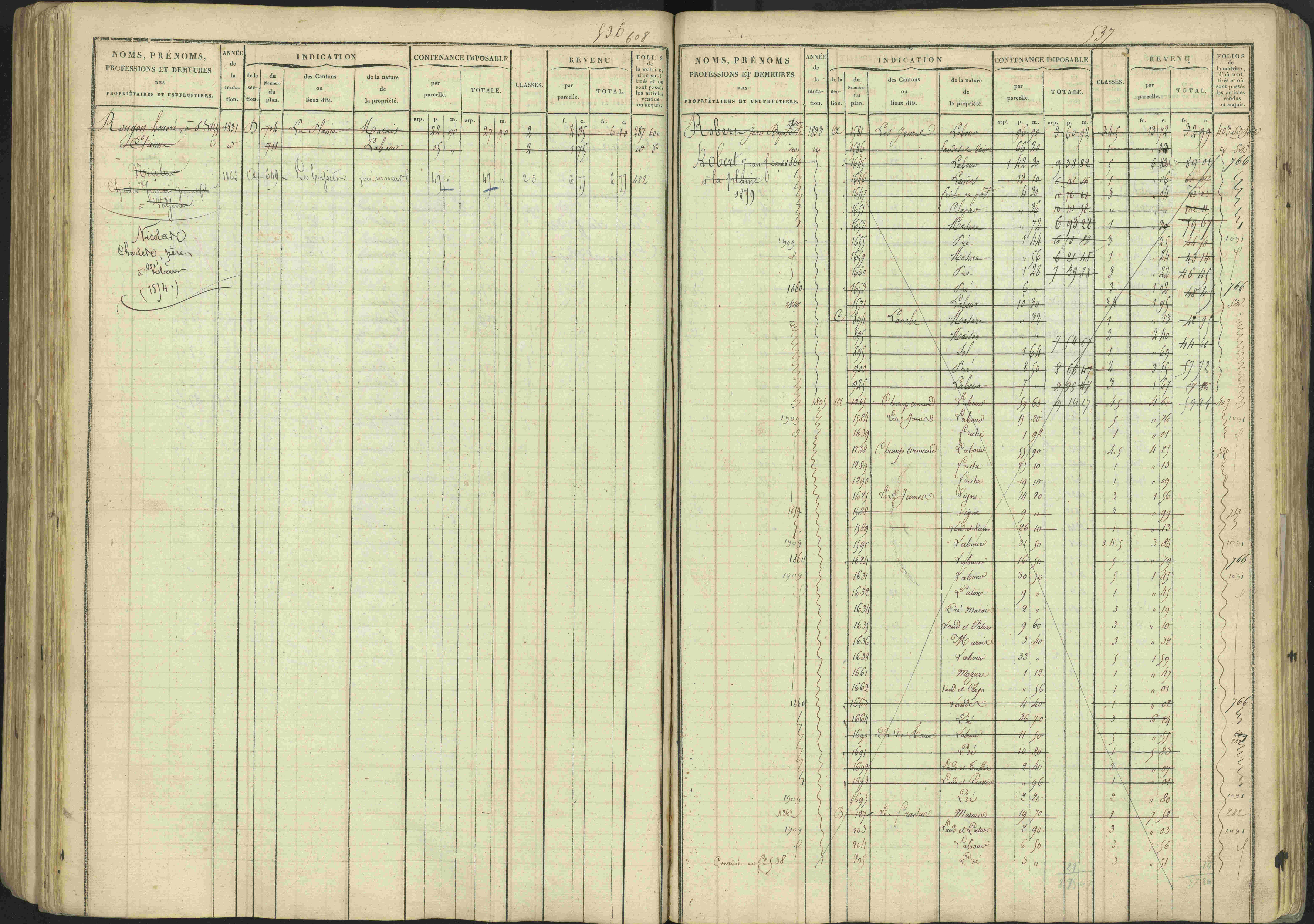 Avançon - 3 P 194/1 - 3 P 194/1 - Matrice, folios 1-772. 