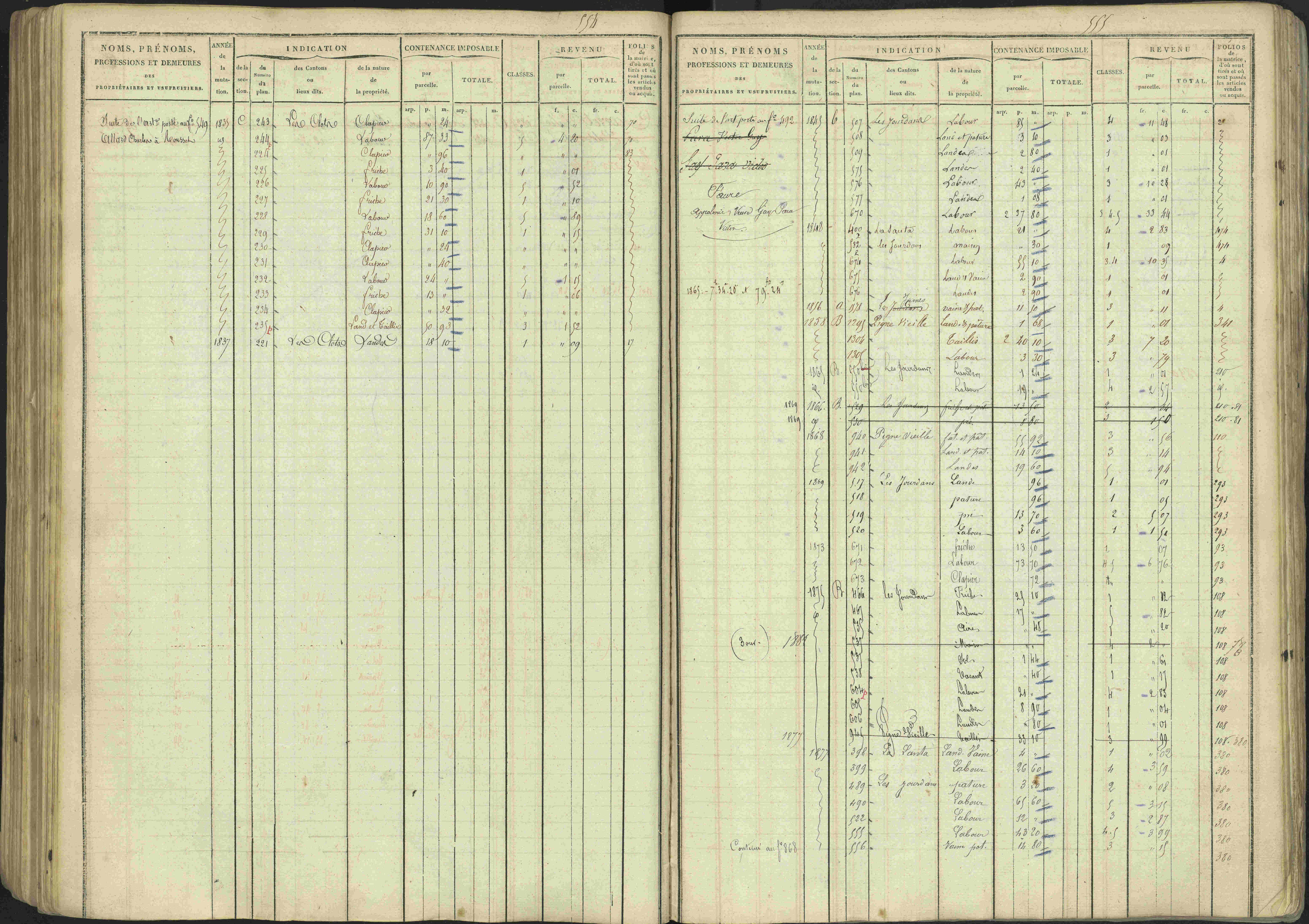 Avançon - 3 P 194/1 - 3 P 194/1 - Matrice, folios 1-772. 