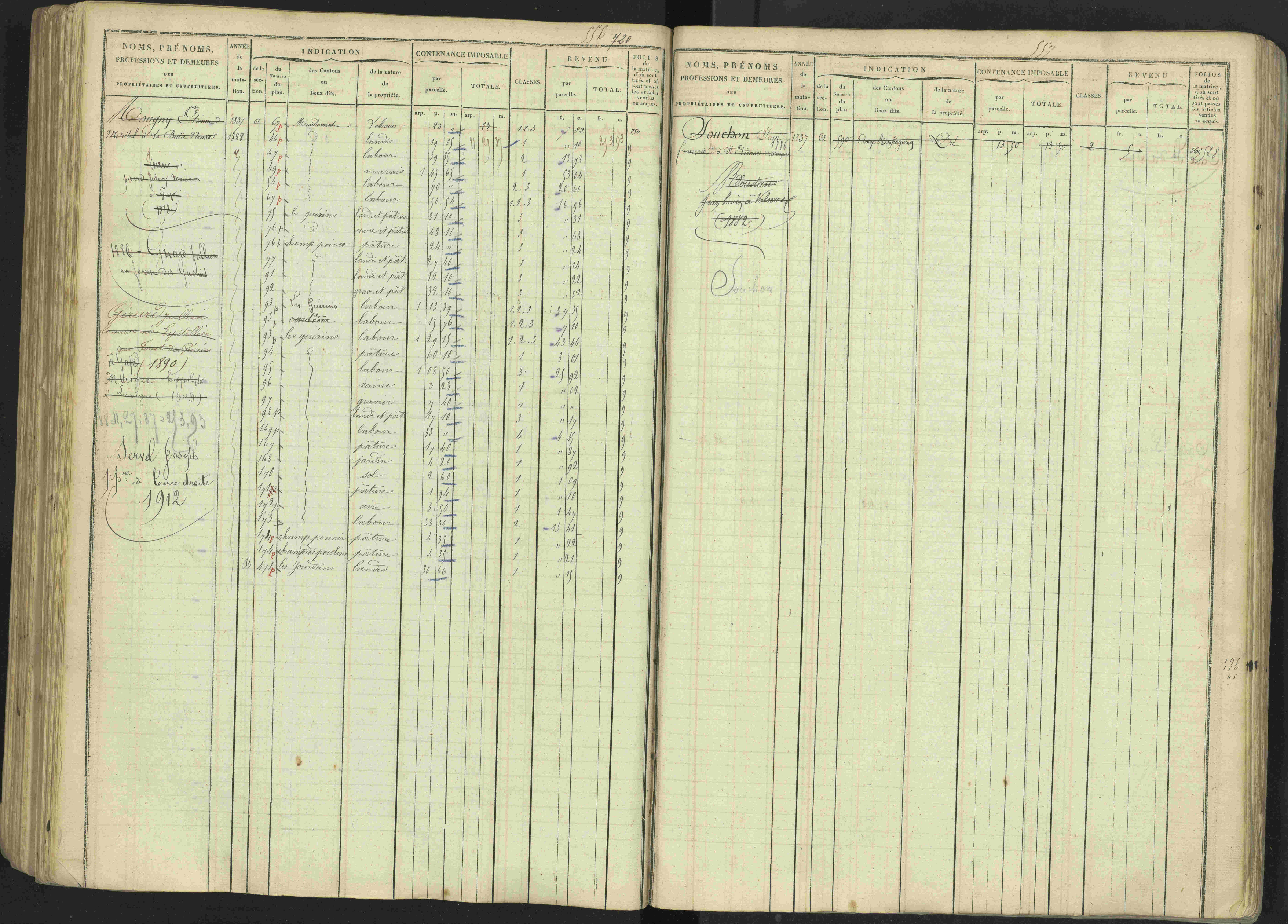 Avançon - 3 P 194/1 - 3 P 194/1 - Matrice, folios 1-772. 