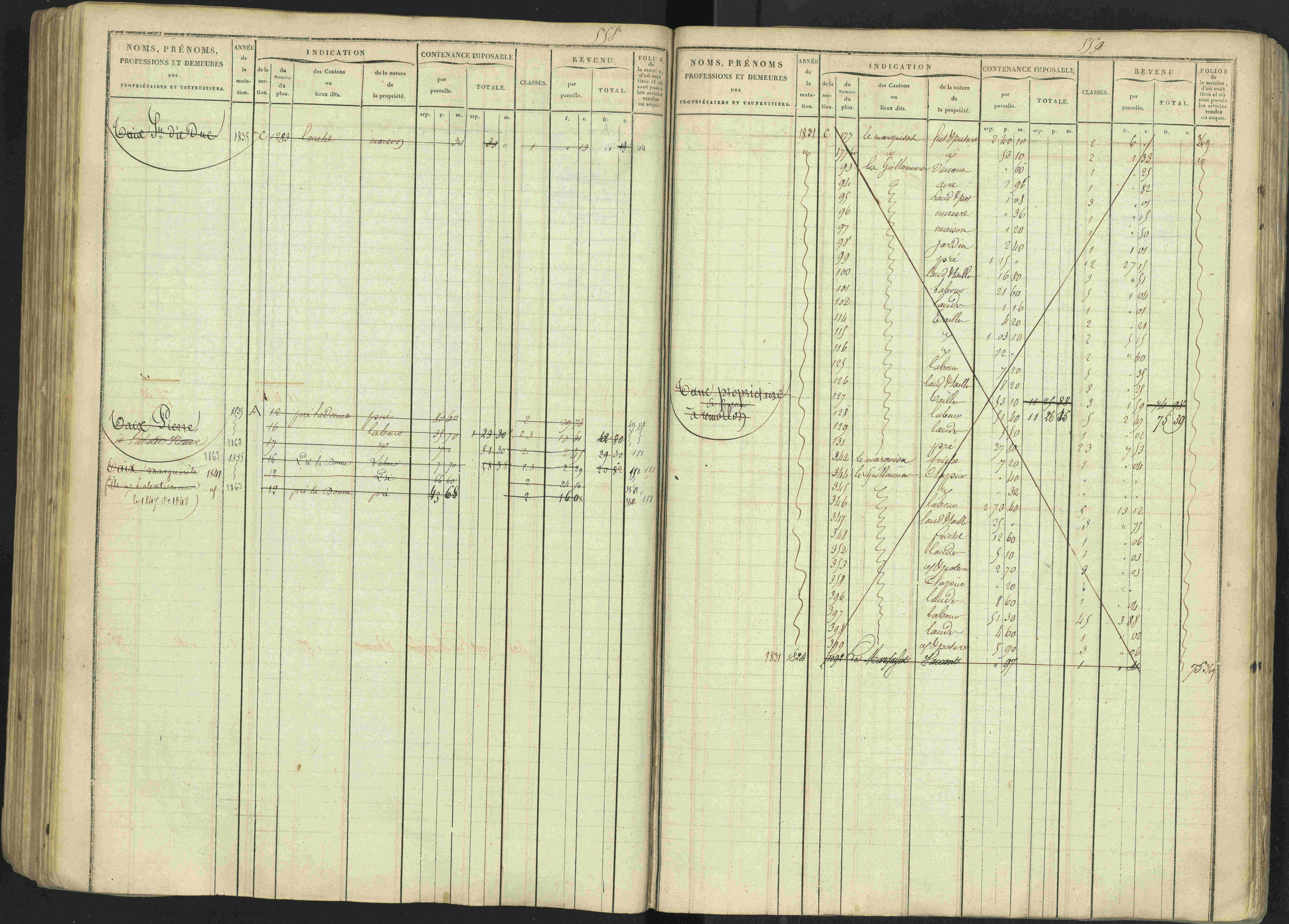 Avançon - 3 P 194/1 - 3 P 194/1 - Matrice, folios 1-772. 