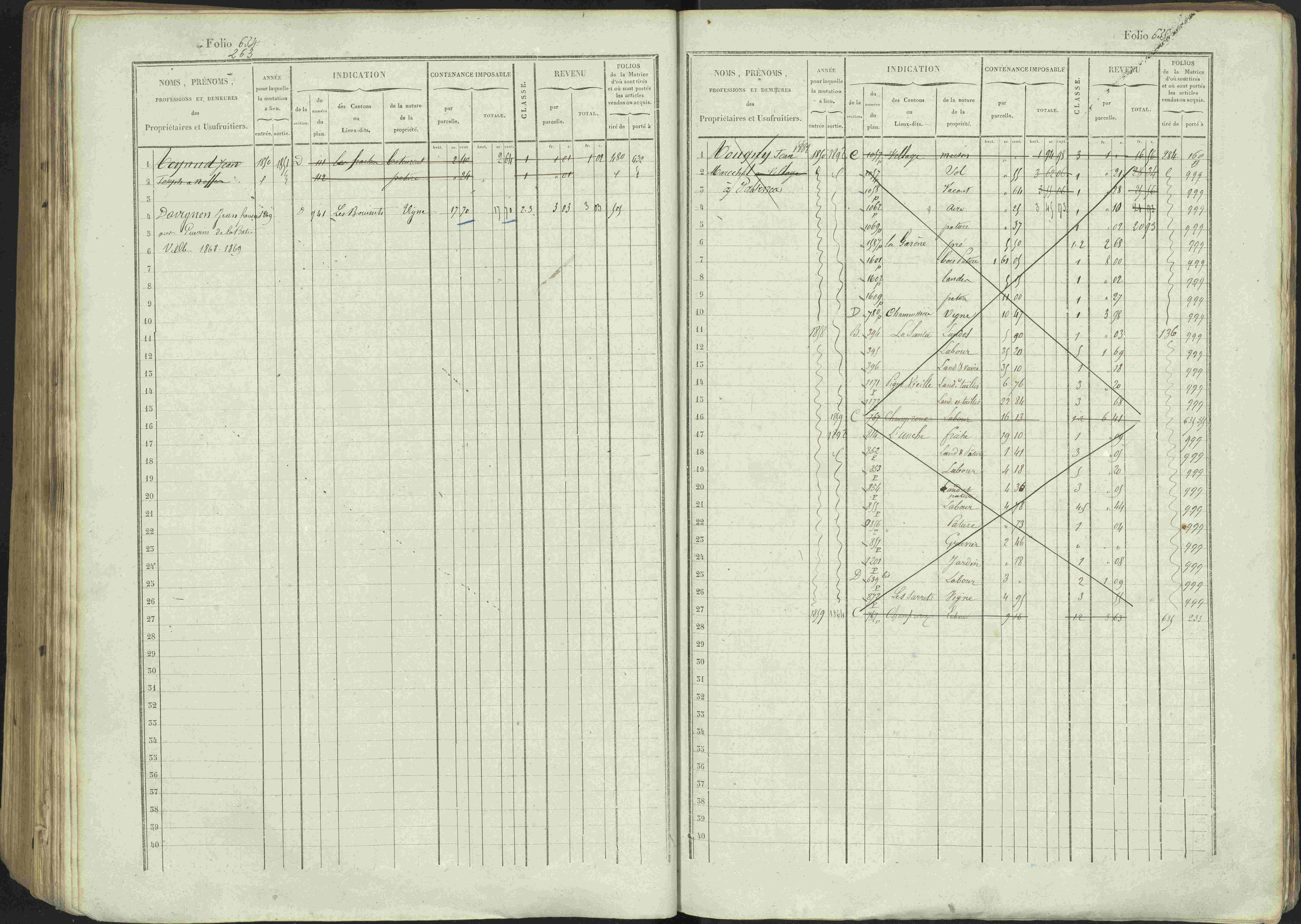 Avançon - 3 P 194/1 - 3 P 194/1 - Matrice, folios 1-772. 