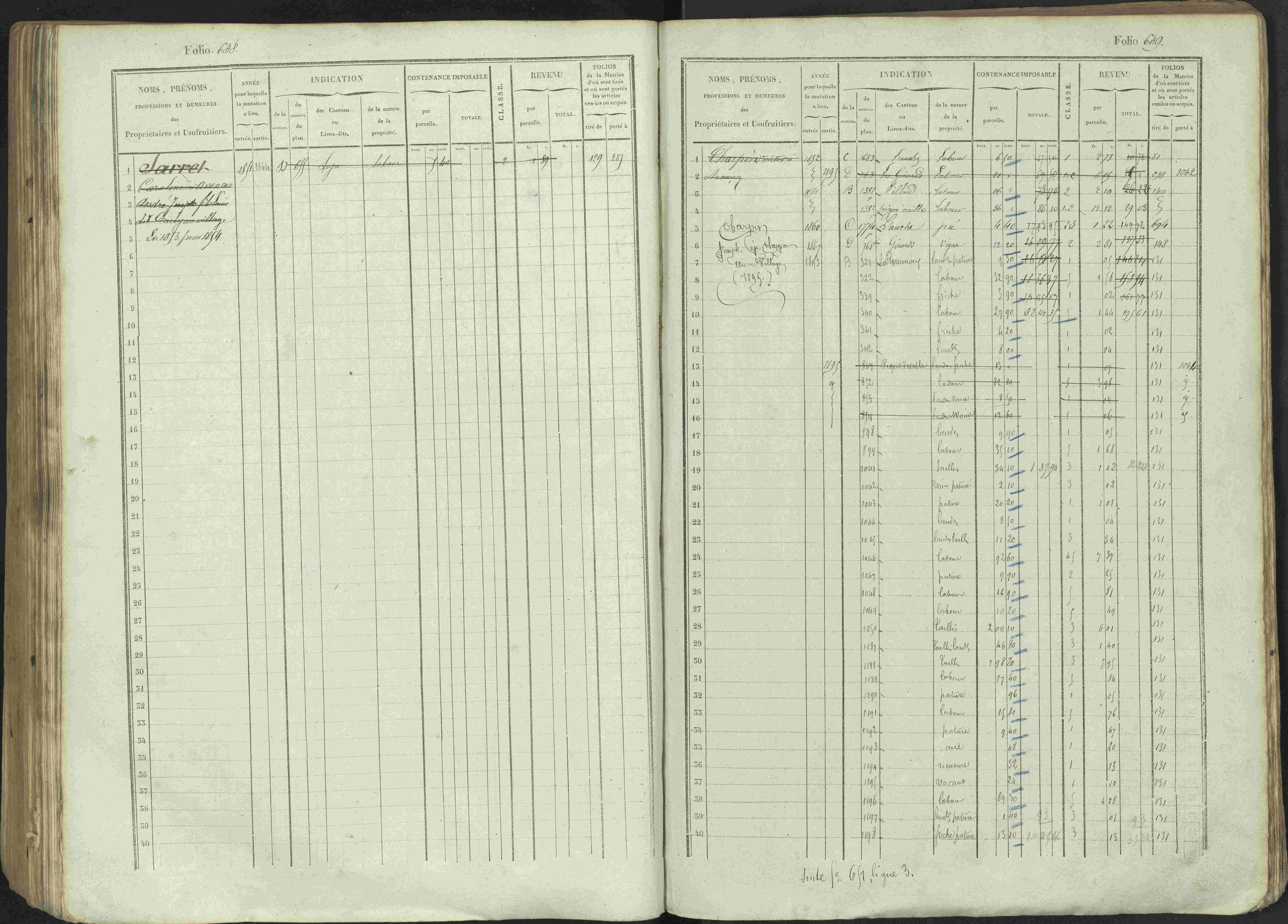 Avançon - 3 P 194/1 - 3 P 194/1 - Matrice, folios 1-772. 