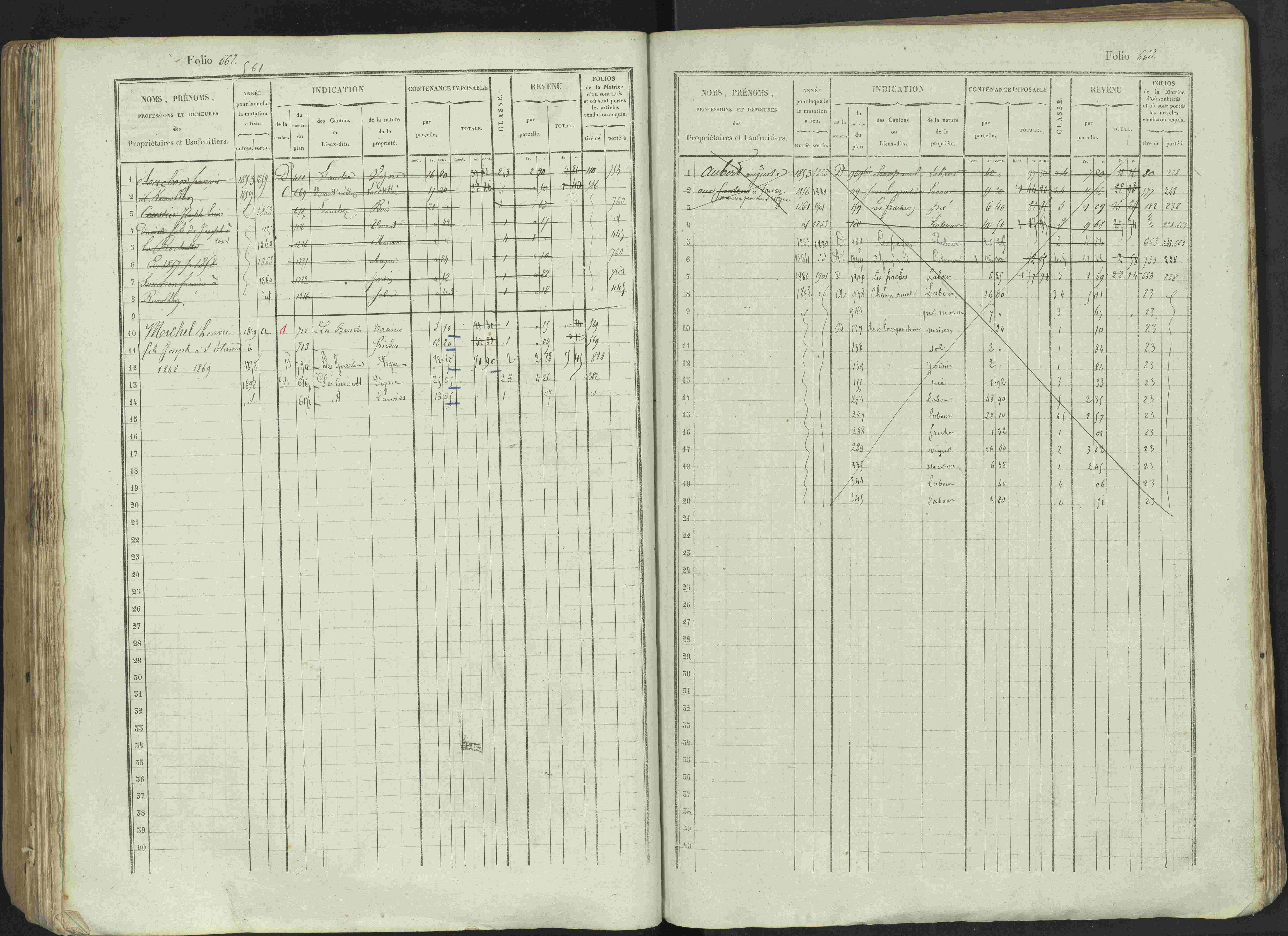 Avançon - 3 P 194/1 - 3 P 194/1 - Matrice, folios 1-772. 