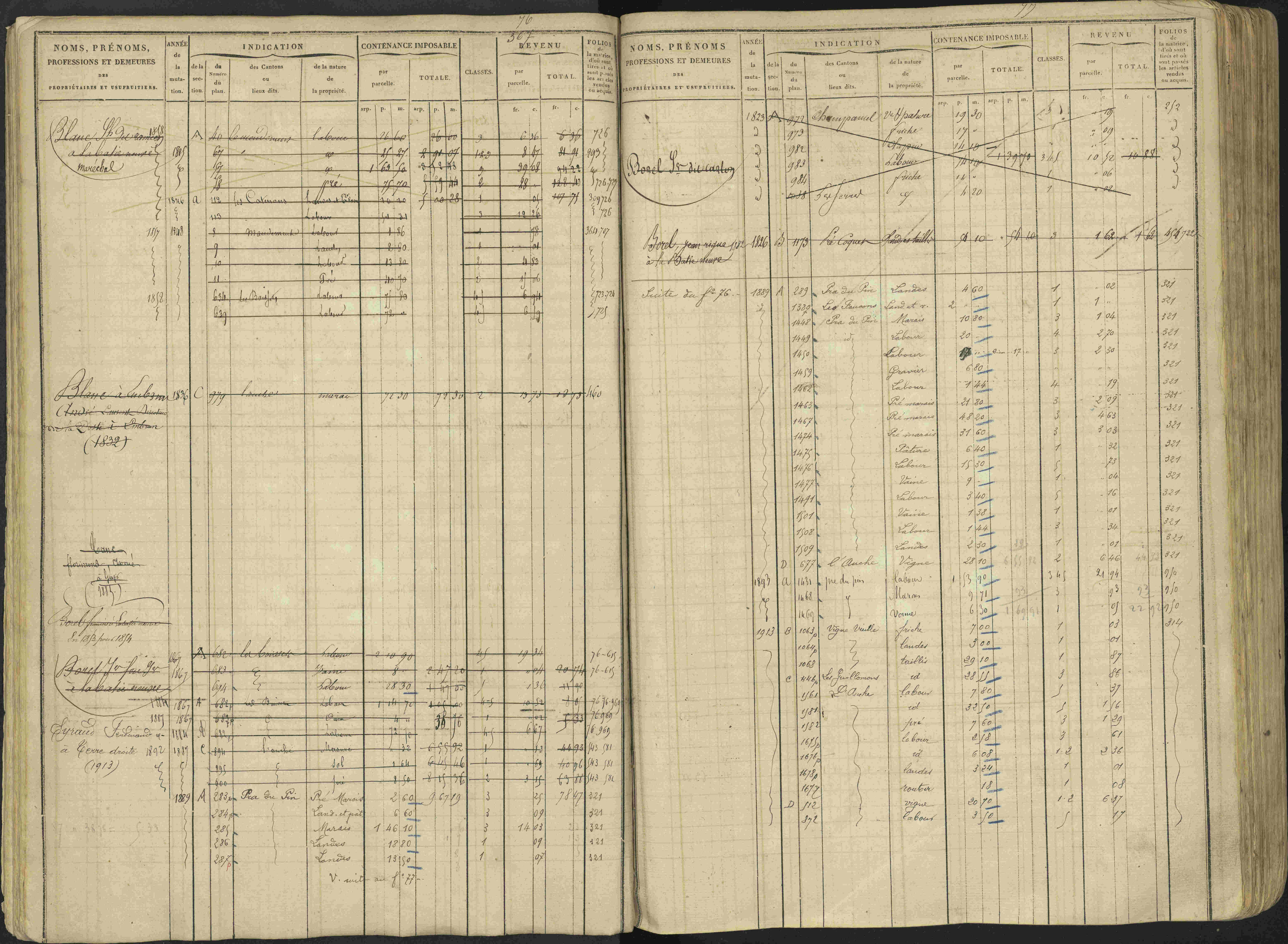 Avançon - 3 P 194/1 - 3 P 194/1 - Matrice, folios 1-772. 
