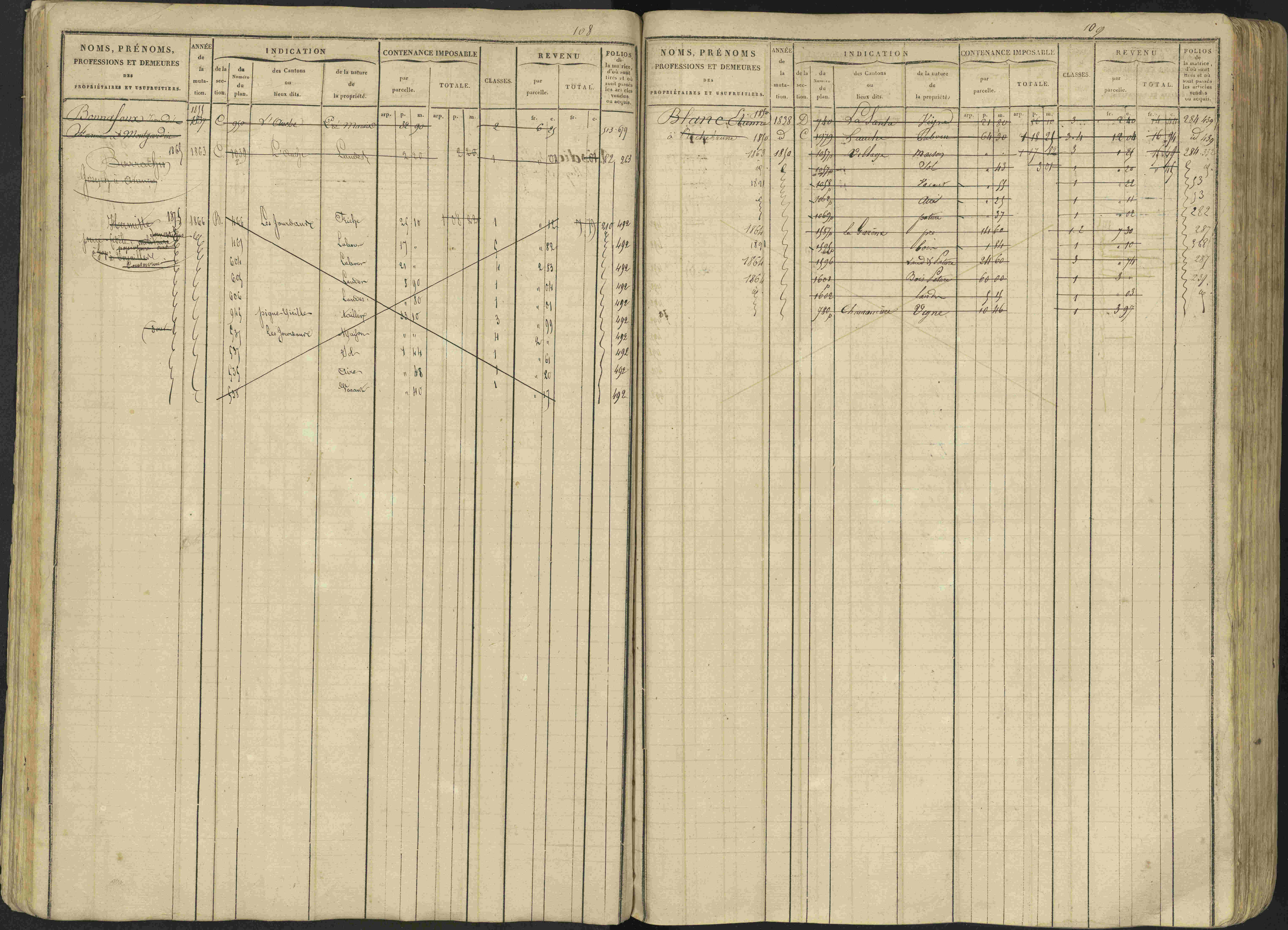 Avançon - 3 P 194/1 - 3 P 194/1 - Matrice, folios 1-772. 