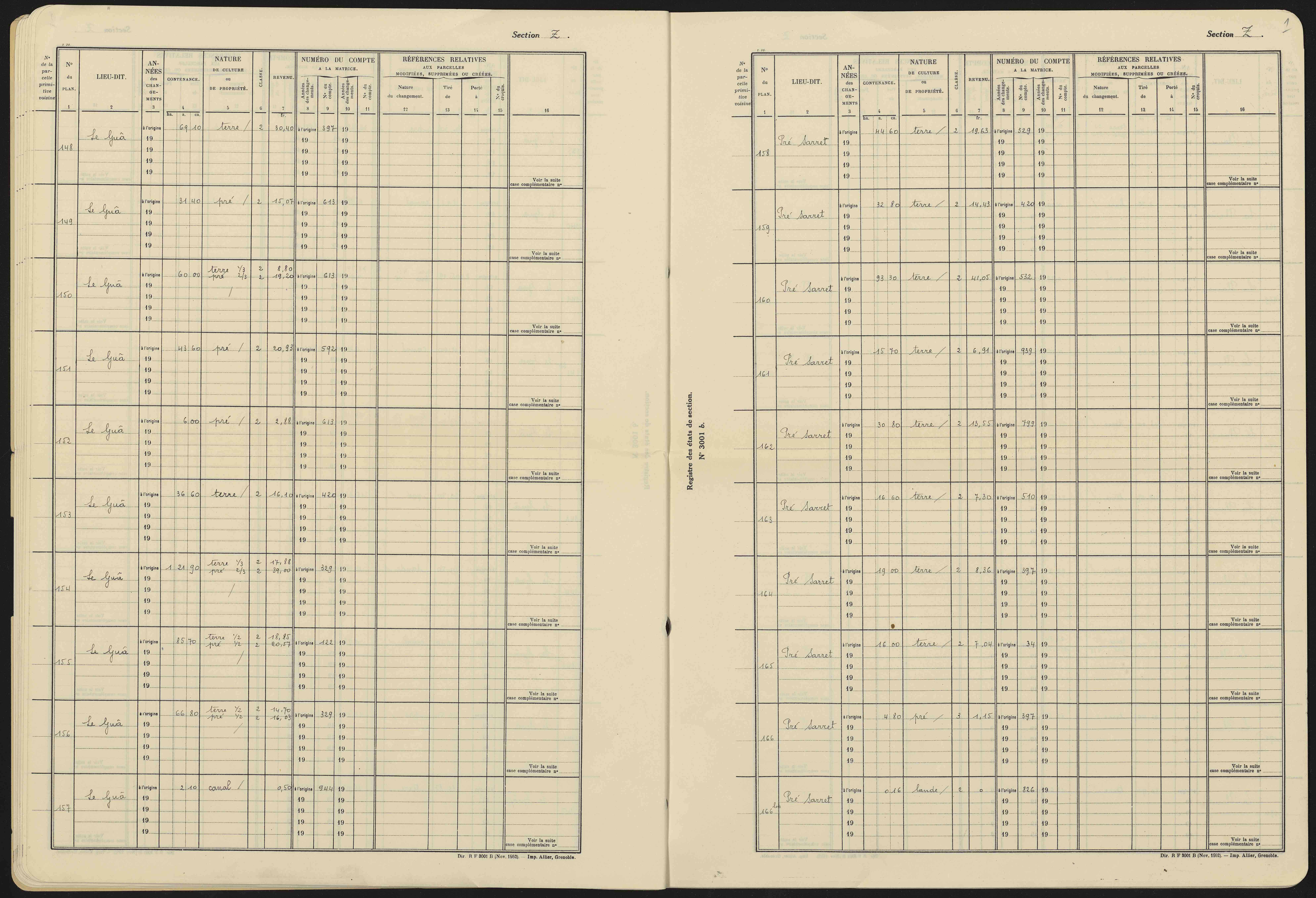 Avançon - 3 P 193/5 - 3 P 193/5 - Section E 