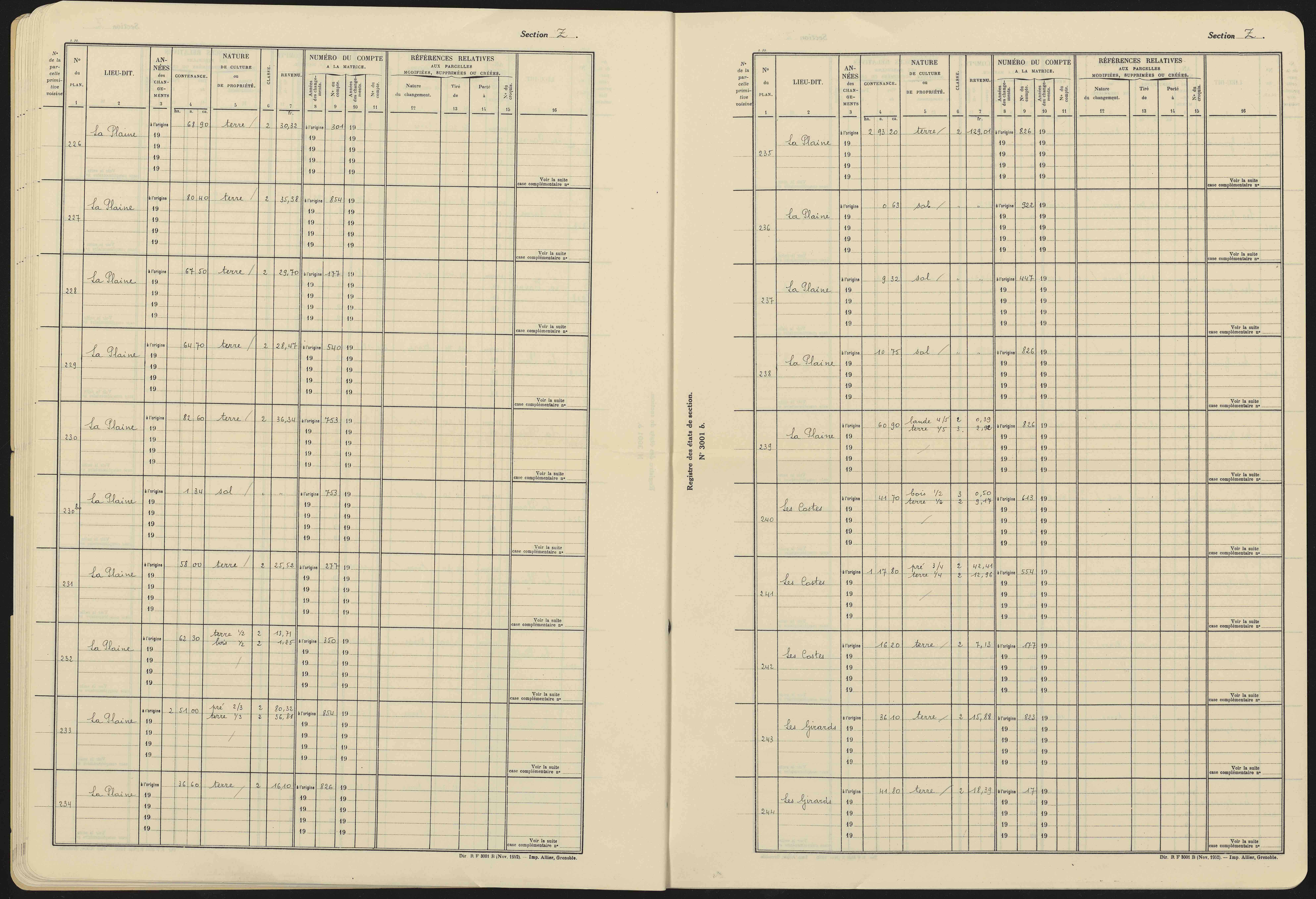 Avançon - 3 P 193/5 - 3 P 193/5 - Section E 