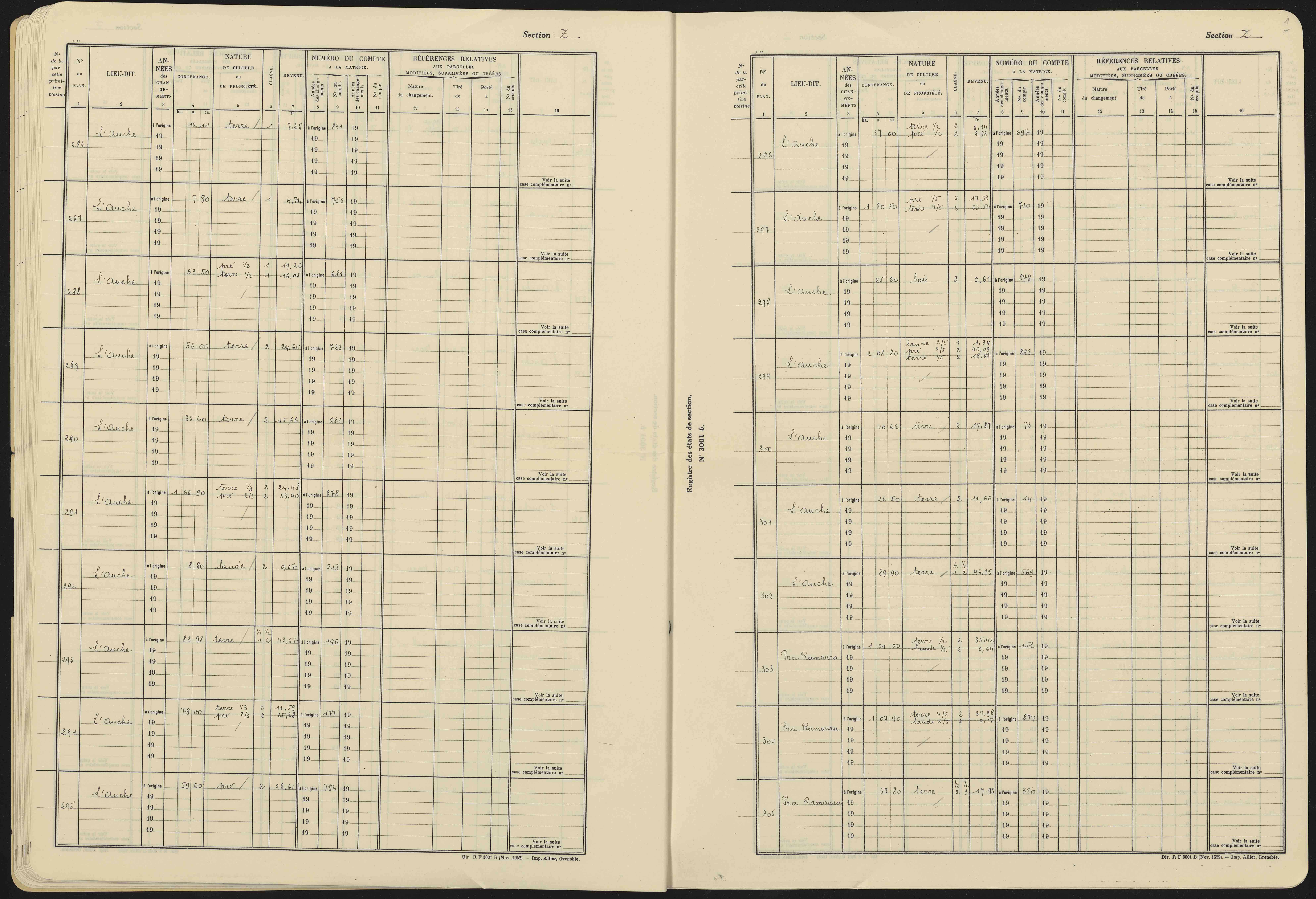 Avançon - 3 P 193/5 - 3 P 193/5 - Section E 