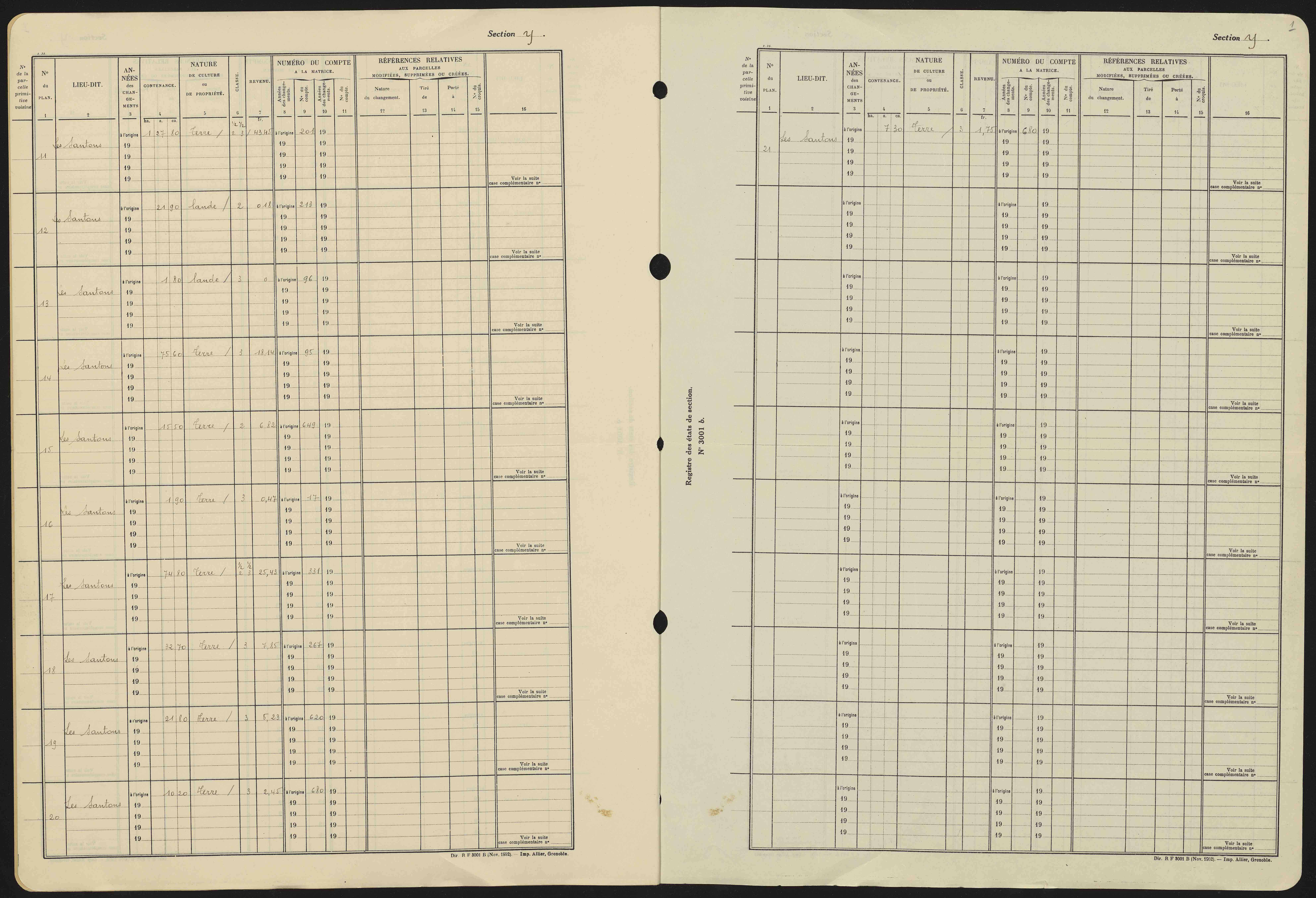 Avançon - 3 P 193/5 - 3 P 193/5 - Section E 
