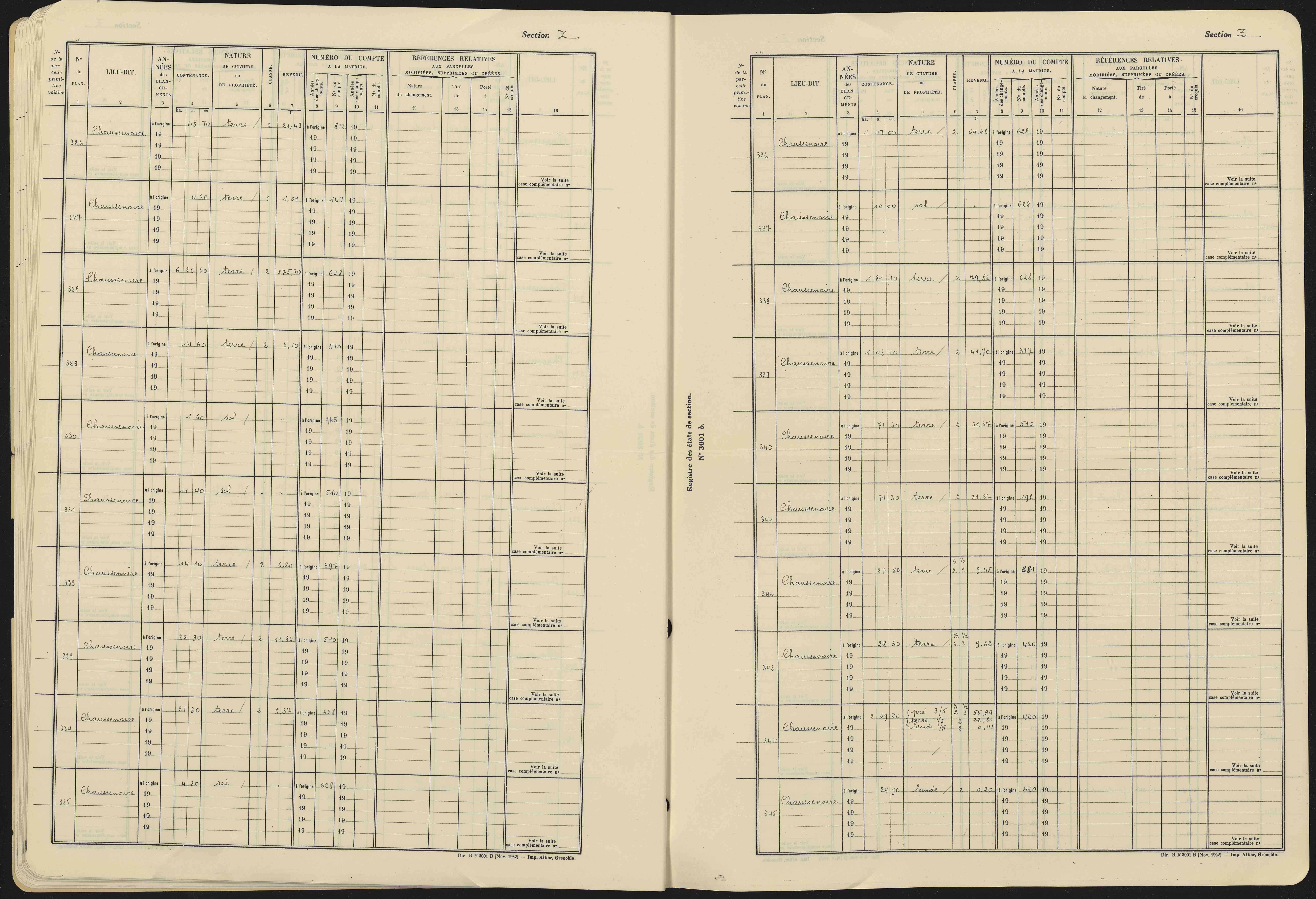 Avançon - 3 P 193/5 - 3 P 193/5 - Section E 