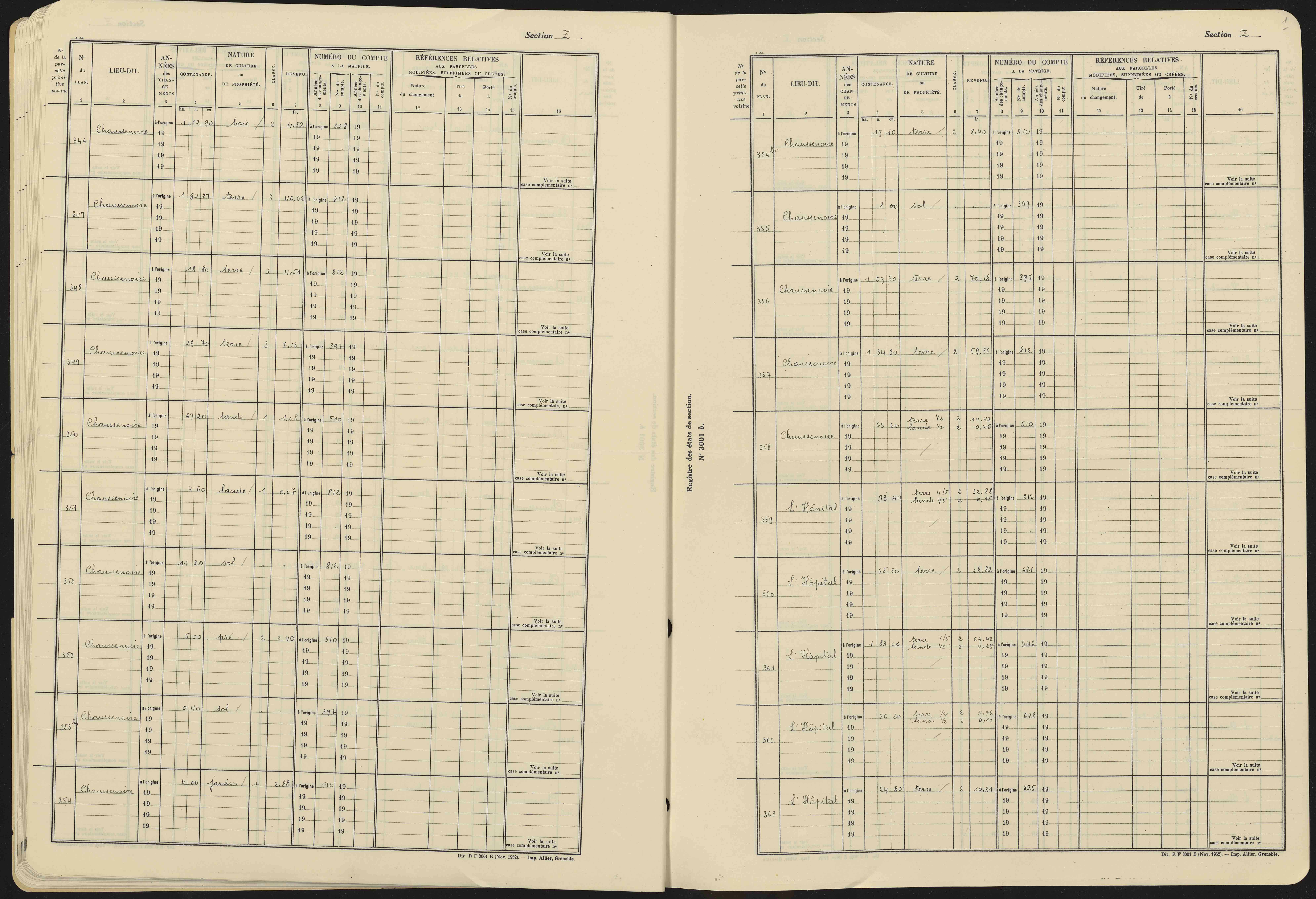 Avançon - 3 P 193/5 - 3 P 193/5 - Section E 