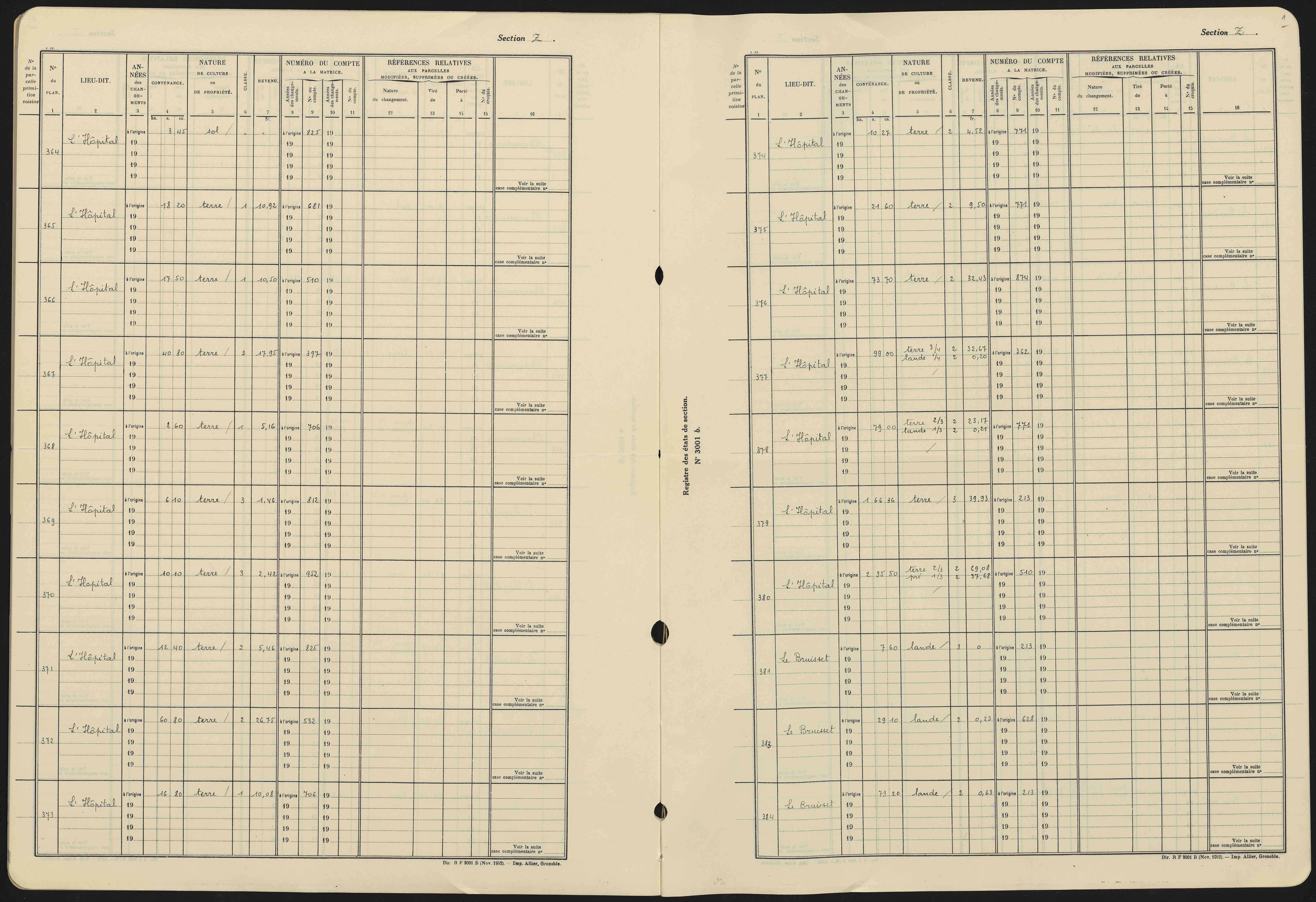 Avançon - 3 P 193/5 - 3 P 193/5 - Section E 
