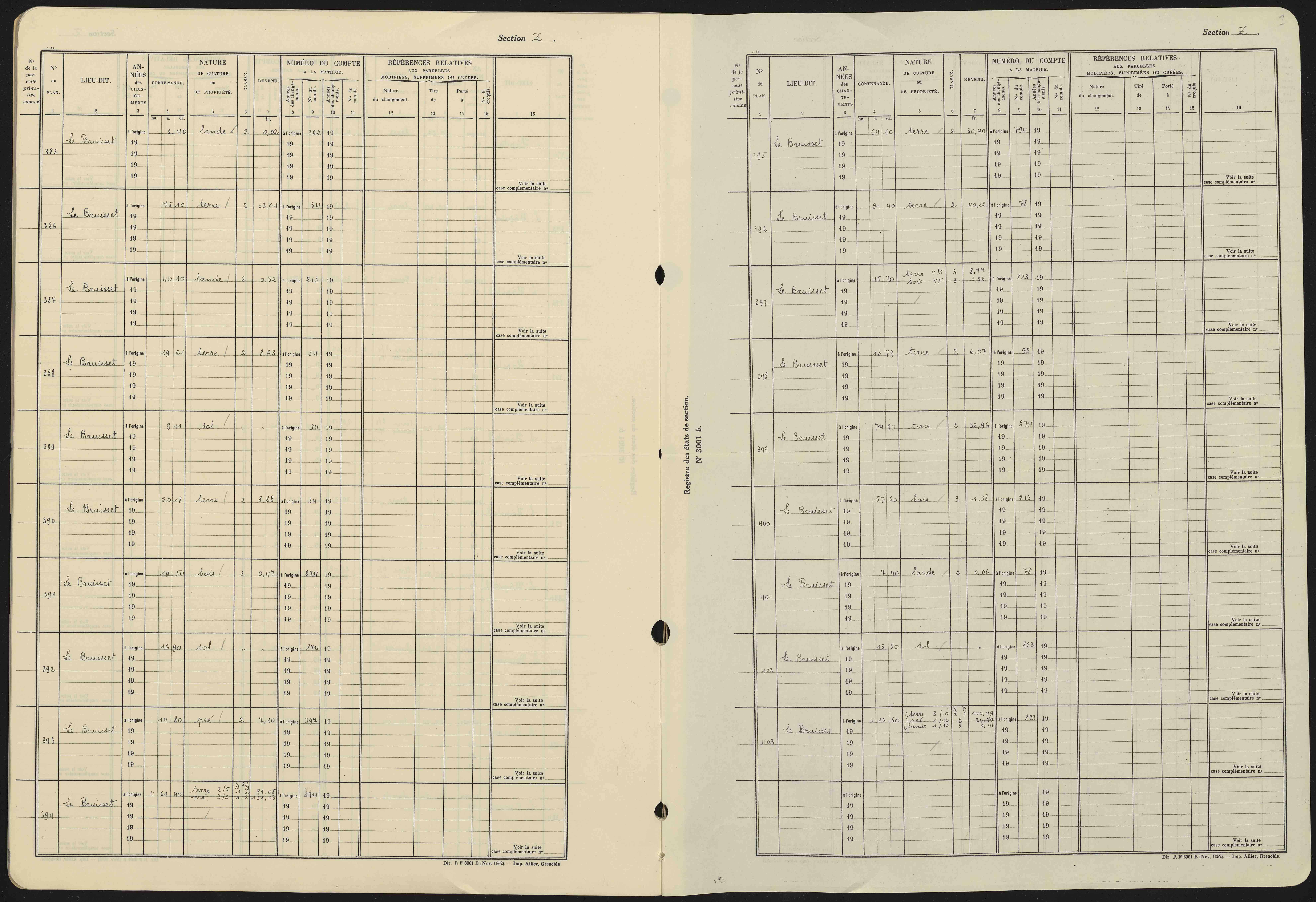 Avançon - 3 P 193/5 - 3 P 193/5 - Section E 