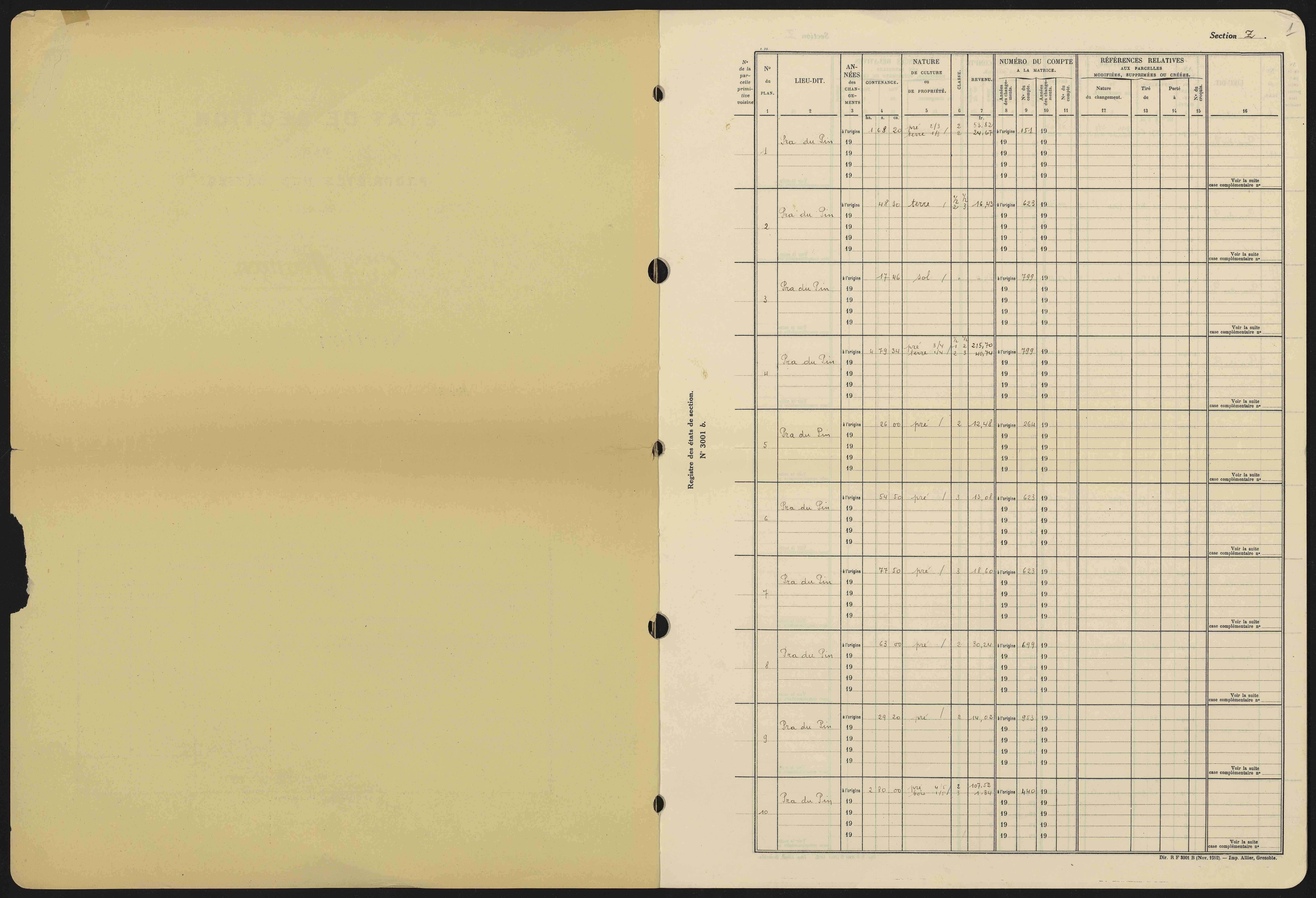Avançon - 3 P 193/5 - 3 P 193/5 - Section E 