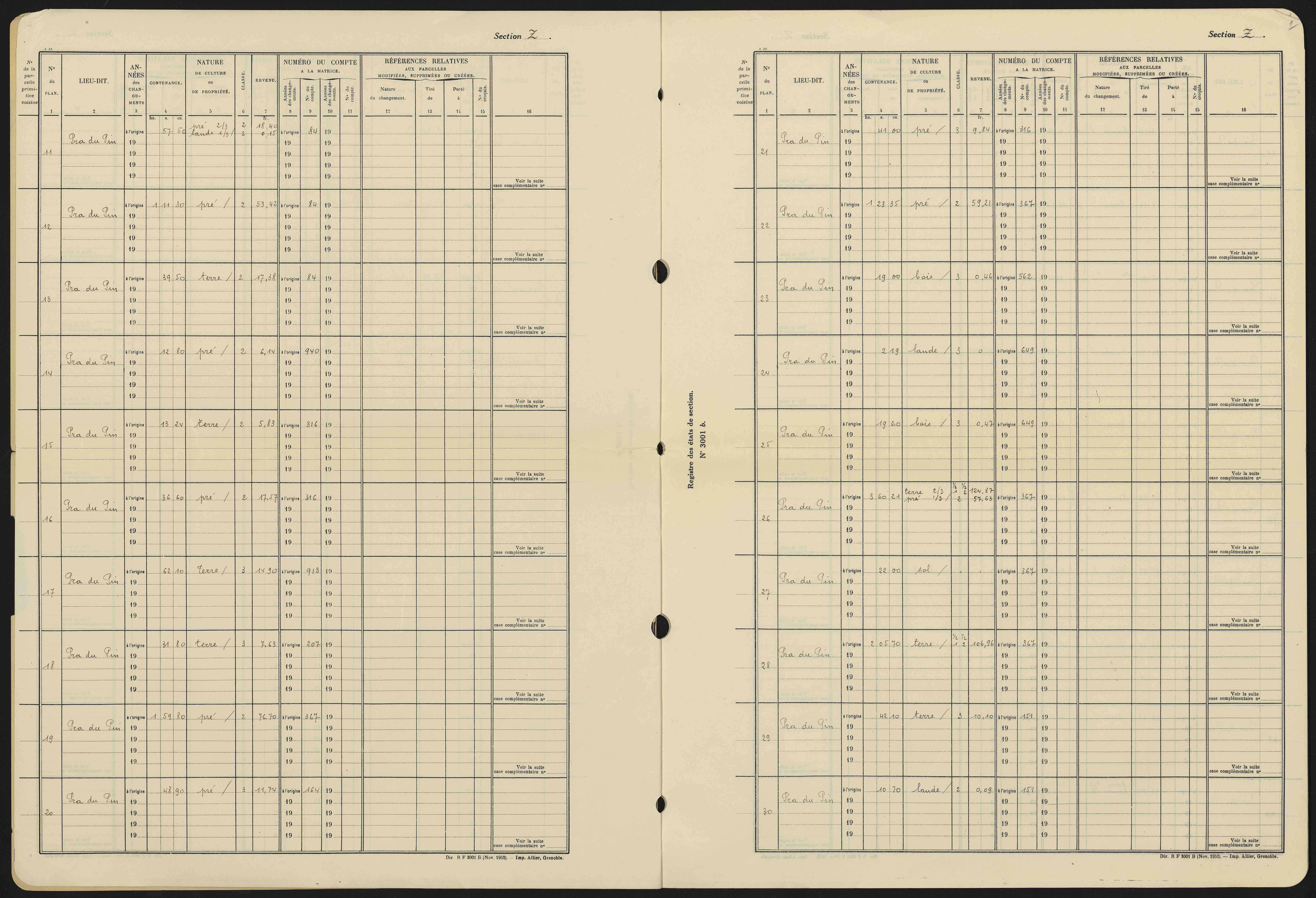 Avançon - 3 P 193/5 - 3 P 193/5 - Section E 