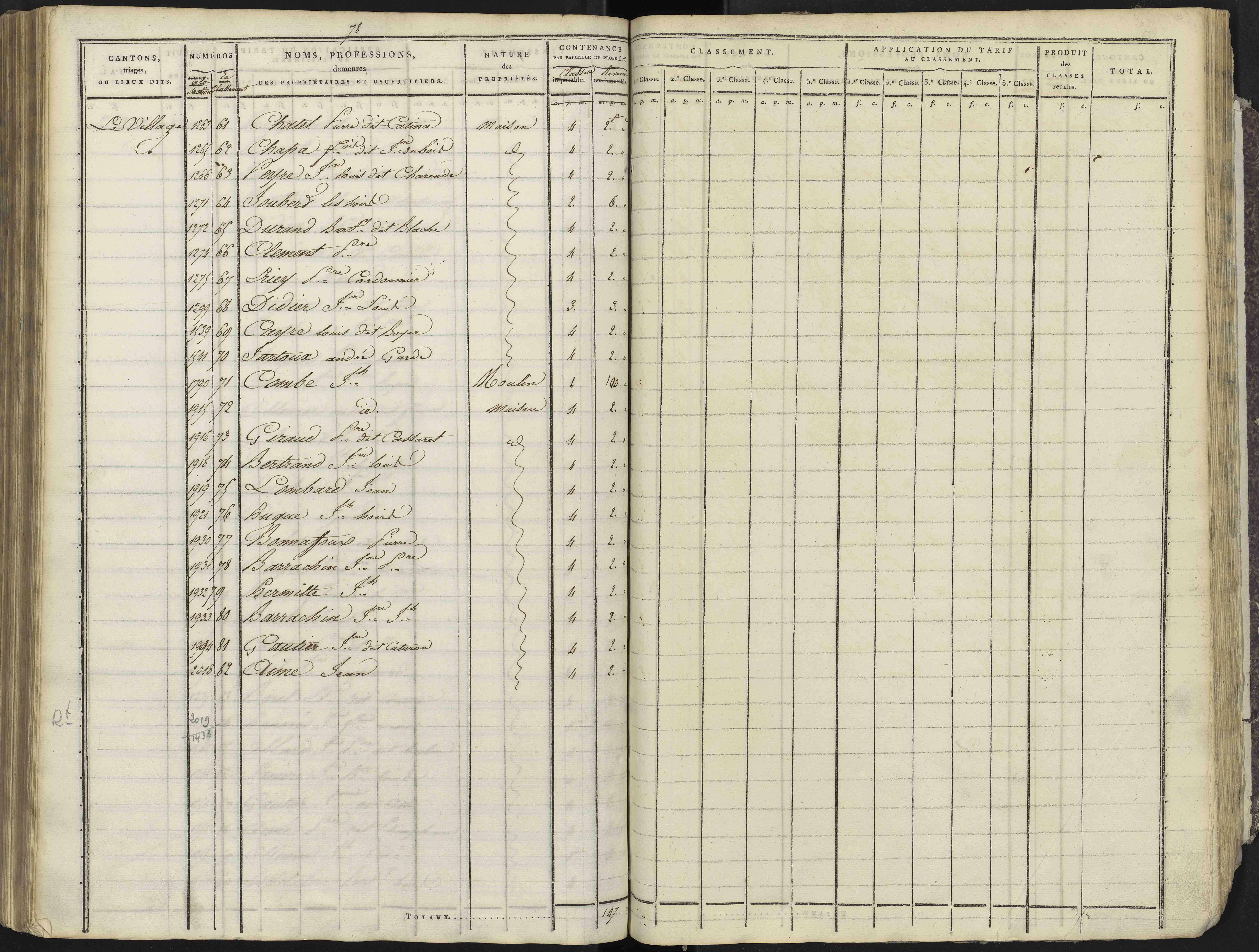 Avançon - 3 P 193/3 - 3 P 193/3 - Section C 