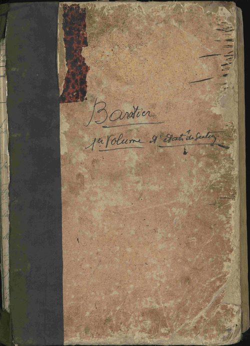 Baratier - 3 P 202/1 - 3 P 202/1 - Matrice, folios 1-440. 