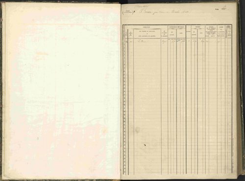 Baratier - 3 P 203/1 - 3 P 203/1 - Matrice, folios 441-620. 