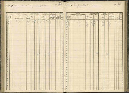 Baratier - 3 P 203/1 - 3 P 203/1 - Matrice, folios 441-620. 