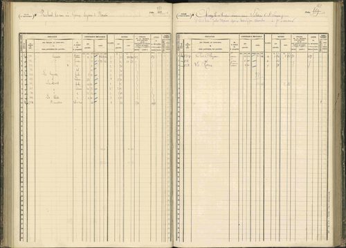 Baratier - 3 P 203/1 - 3 P 203/1 - Matrice, folios 441-620. 