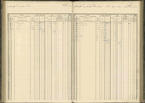 Baratier - 3 P 203/1 - 3 P 203/1 - Matrice, folios 441-620. 