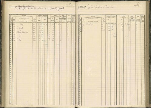 Baratier - 3 P 203/1 - 3 P 203/1 - Matrice, folios 441-620. 