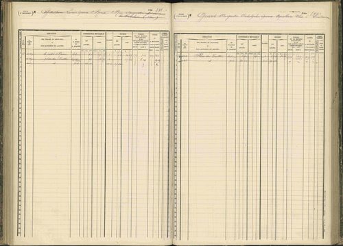 Baratier - 3 P 203/1 - 3 P 203/1 - Matrice, folios 441-620. 