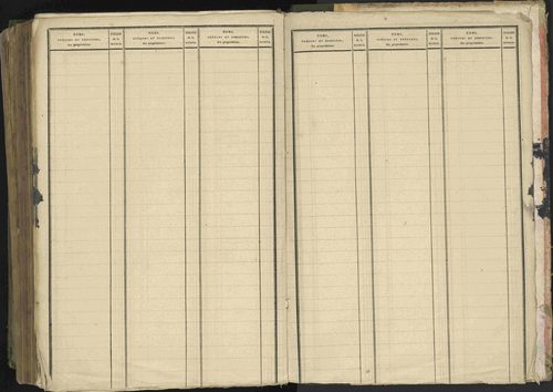 Baratier - 3 P 202/2 - 3 P 202/2 - Table alphabétique des propriétaires. 